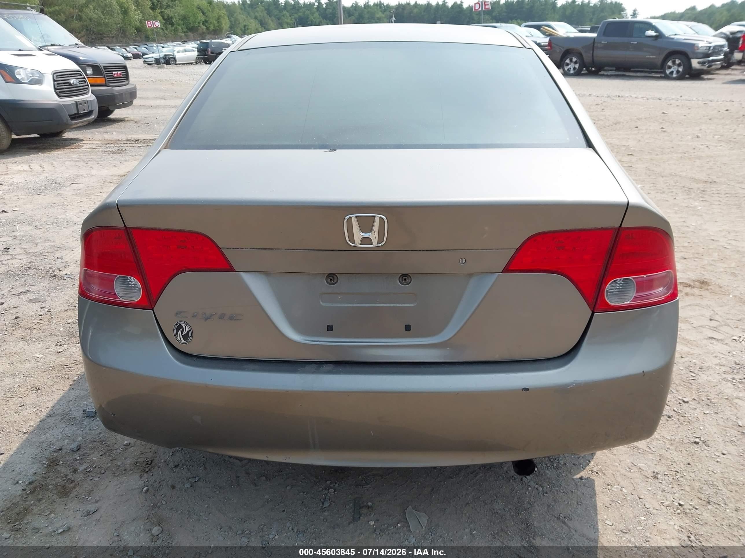 2006 Honda Civic Ex Gray vin: 1HGFA16886L093143