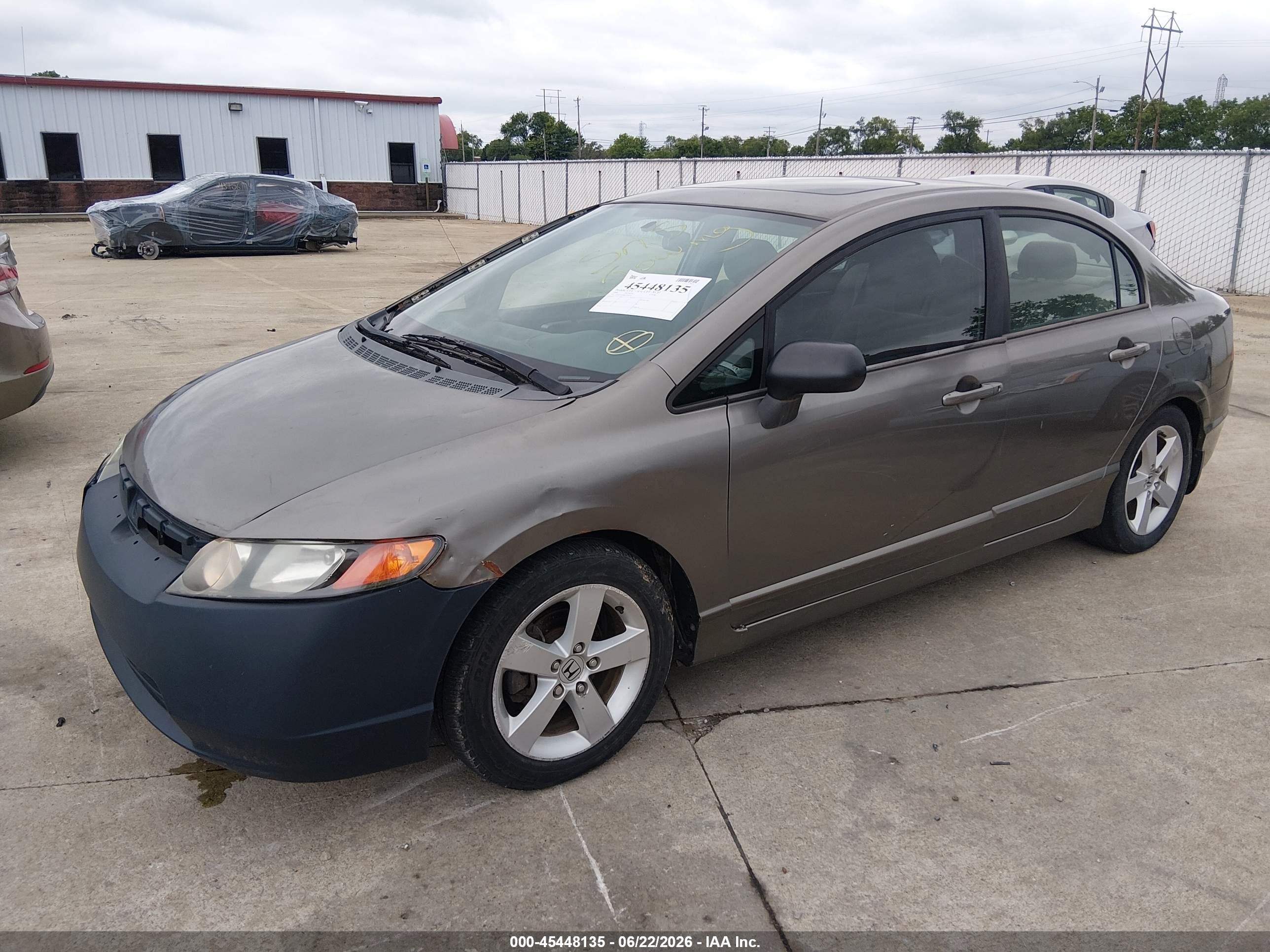 2006 Honda Civic Ex Gold vin: 1HGFA16886L109518