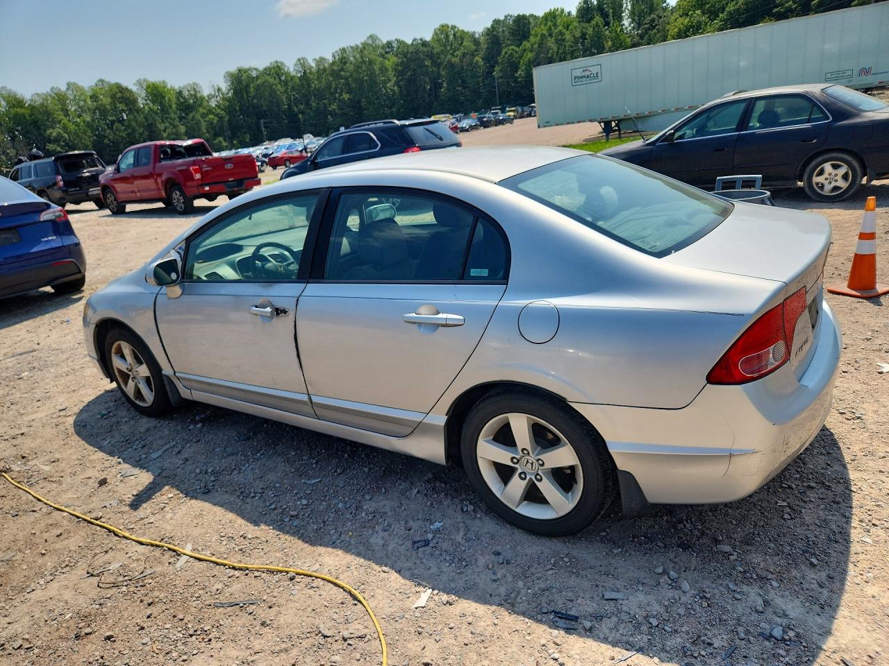 2006 Honda Civic Ex Silver vin: 1HGFA16886L111107