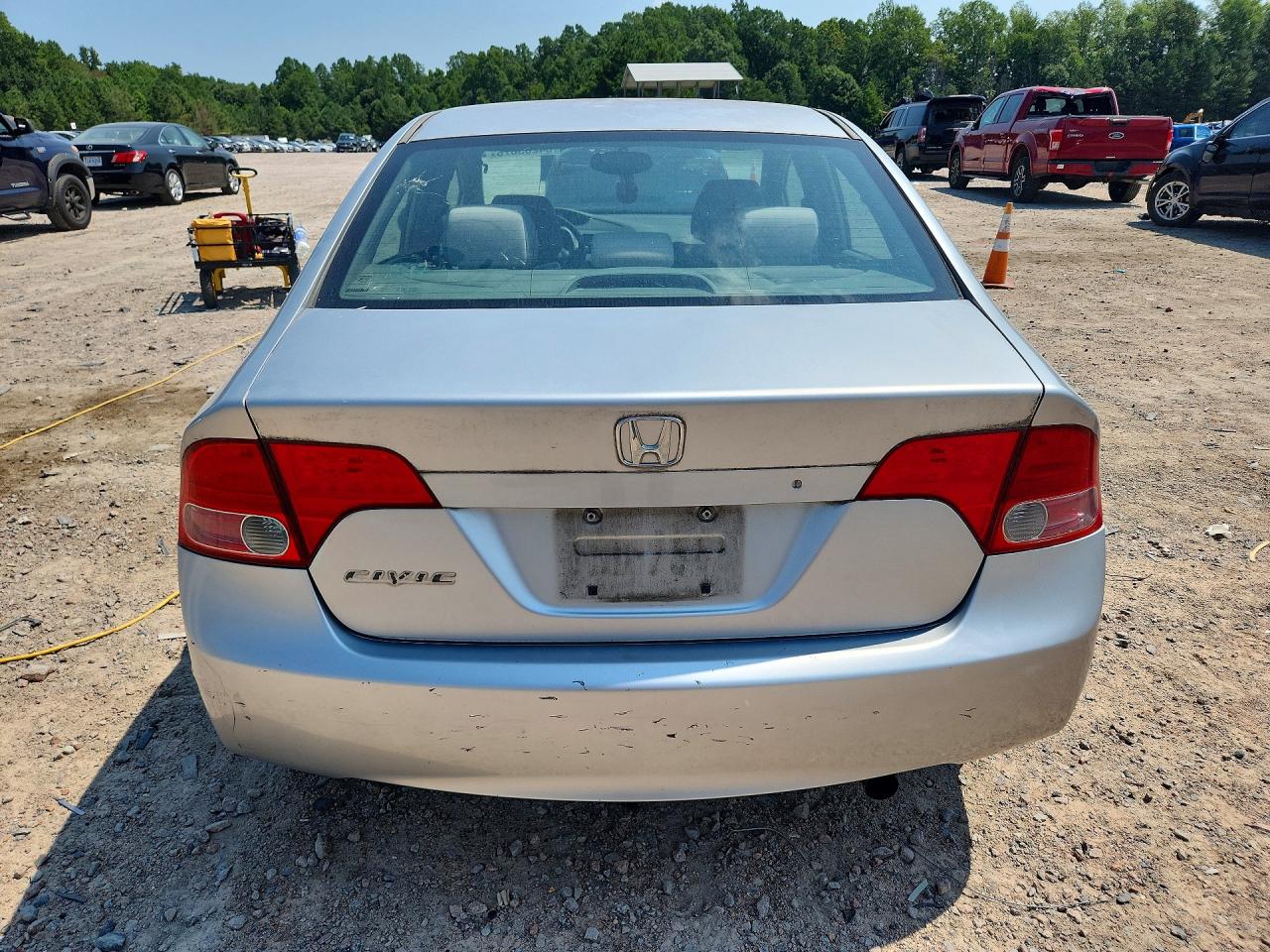 2006 Honda Civic Ex Silver vin: 1HGFA16886L111107