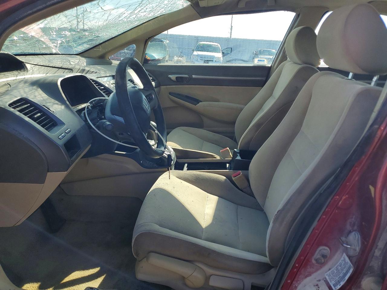 2006 Honda Civic Ex Red vin: 1HGFA16886L111429