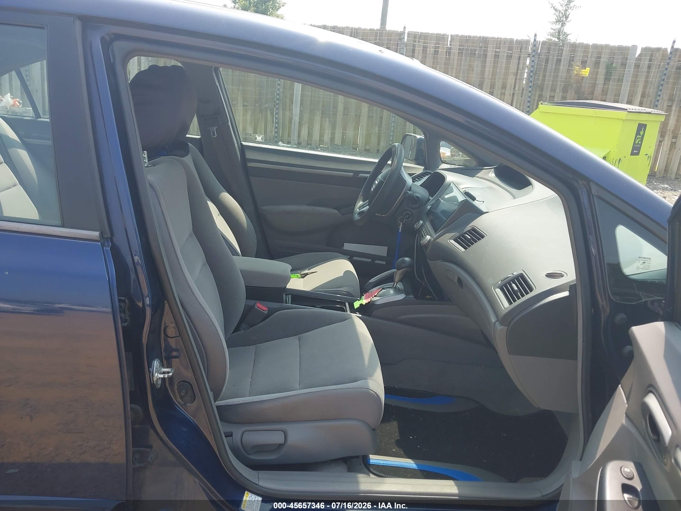 2006 Honda Civic Ex Dark Blue vin: 1HGFA16886L116677