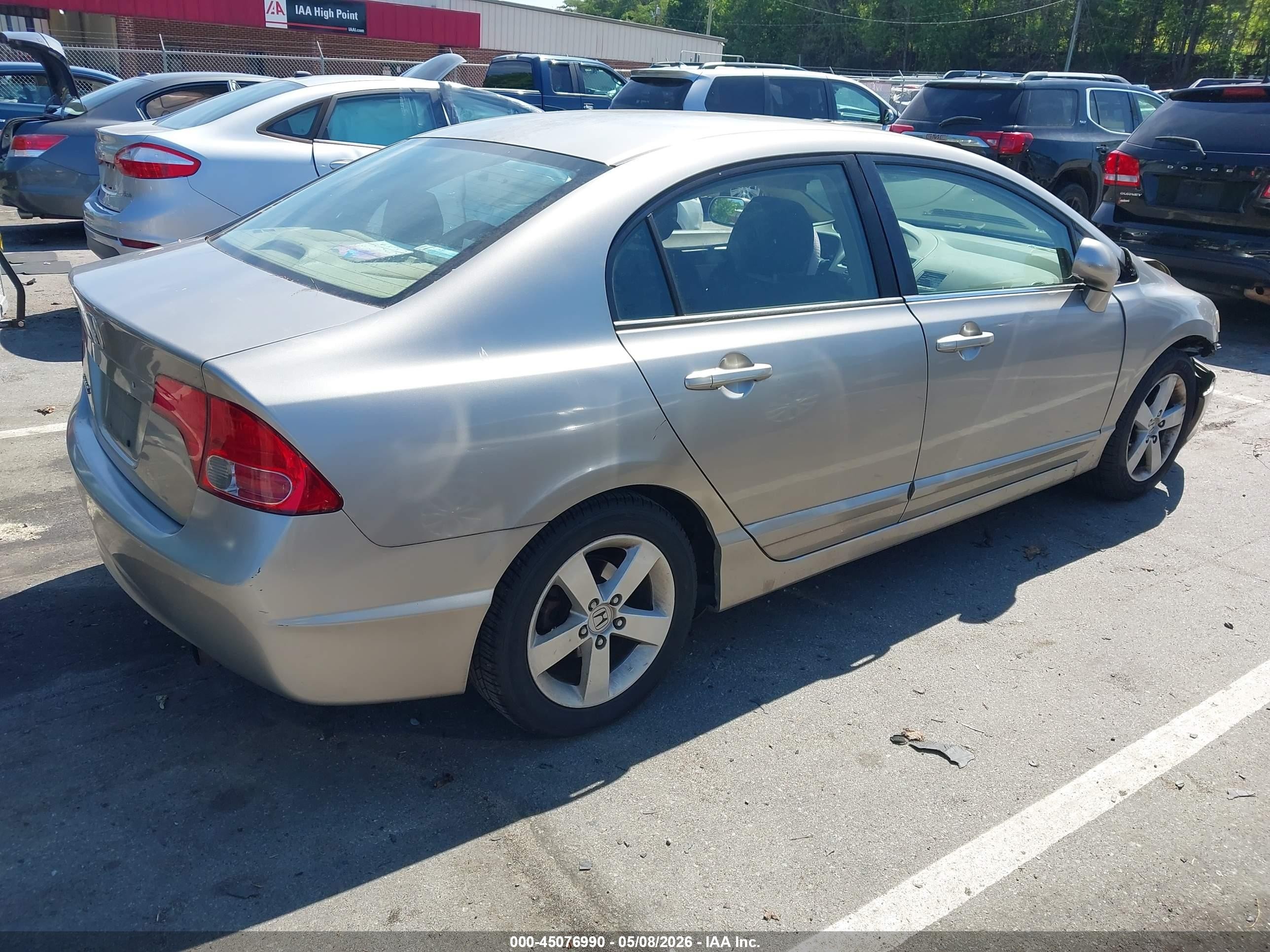 2006 Honda Civic Ex Золотой vin: 1HGFA16886L120812