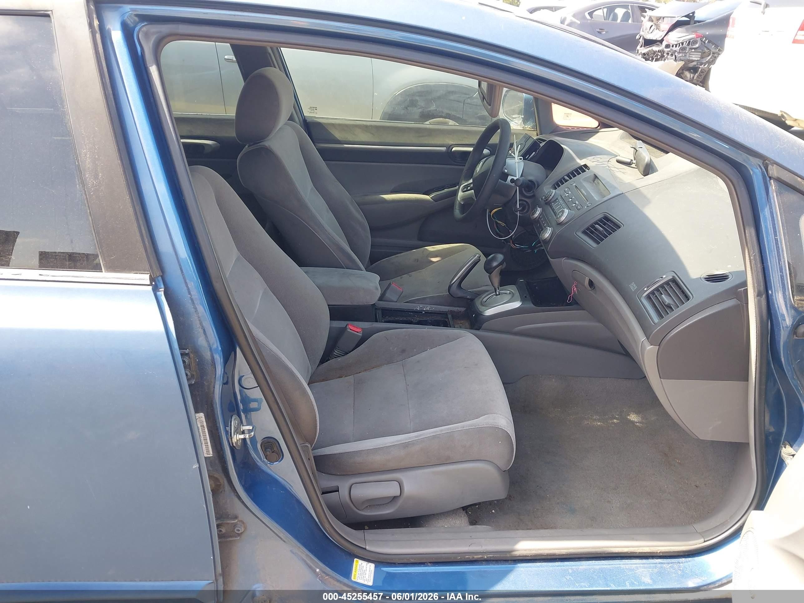 2007 Honda Civic Ex Blue vin: 1HGFA16887L012921