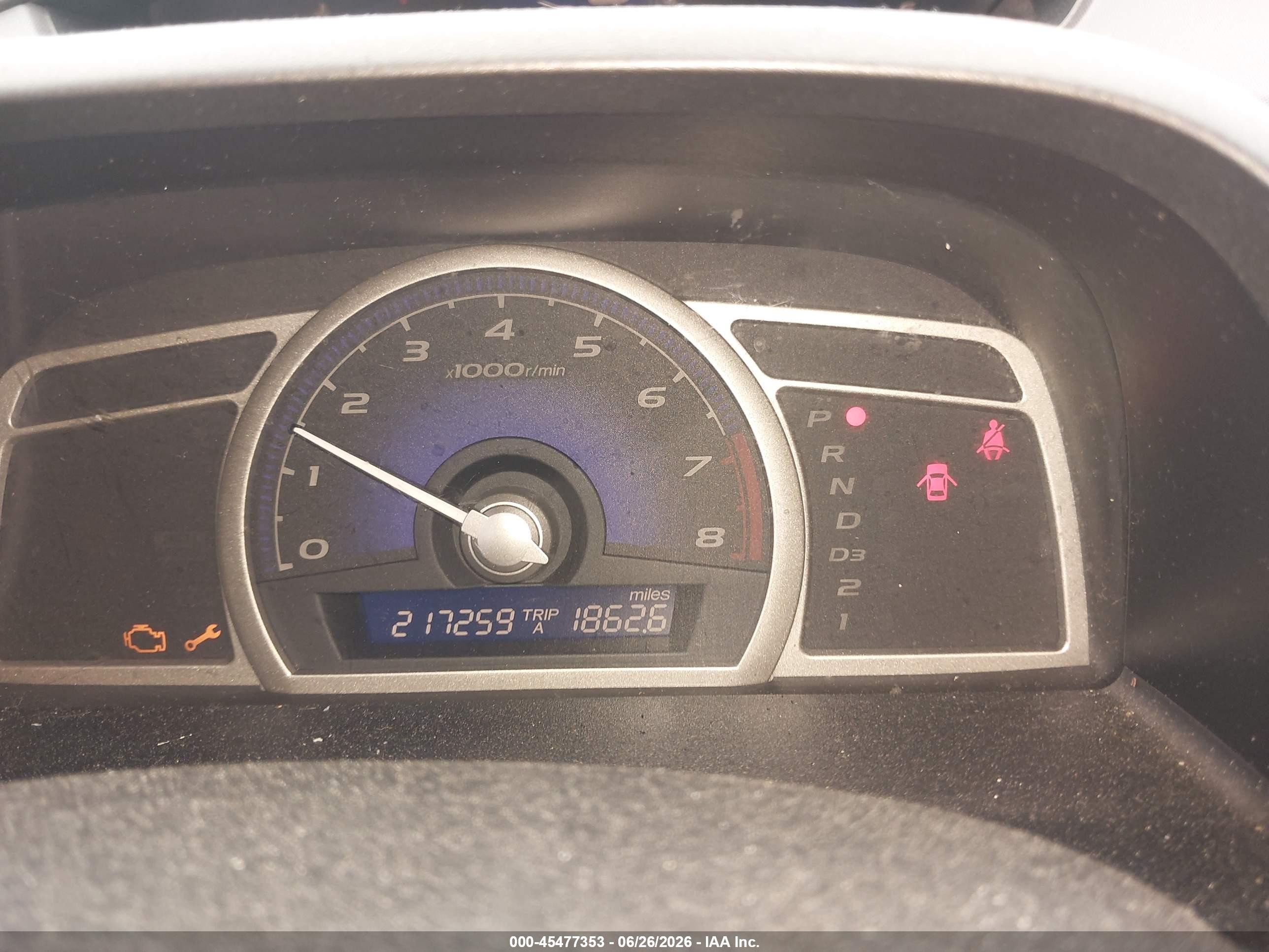 2007 Honda Civic Ex Blue vin: 1HGFA16887L049113