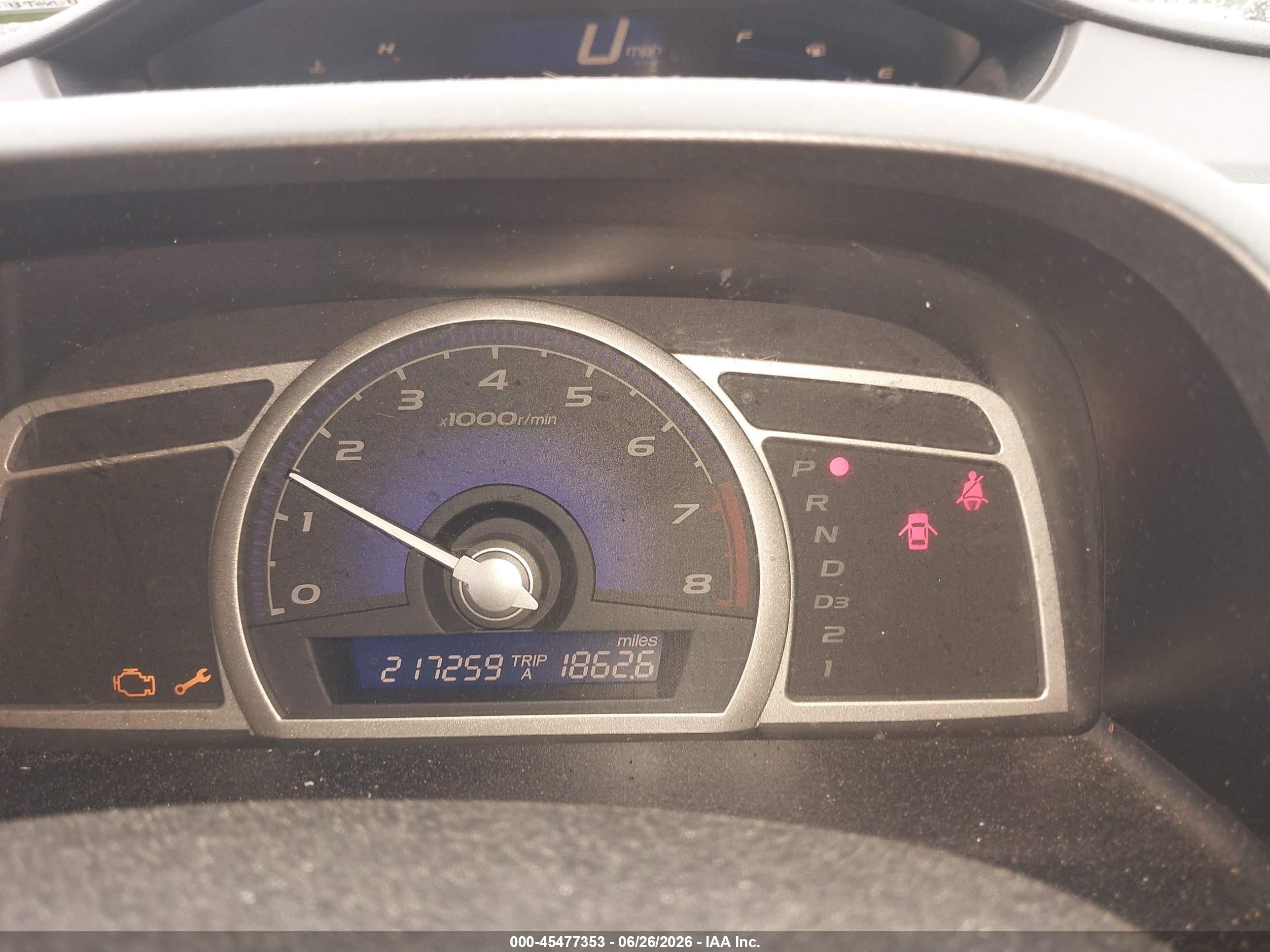 2007 Honda Civic Ex Blue vin: 1HGFA16887L049113