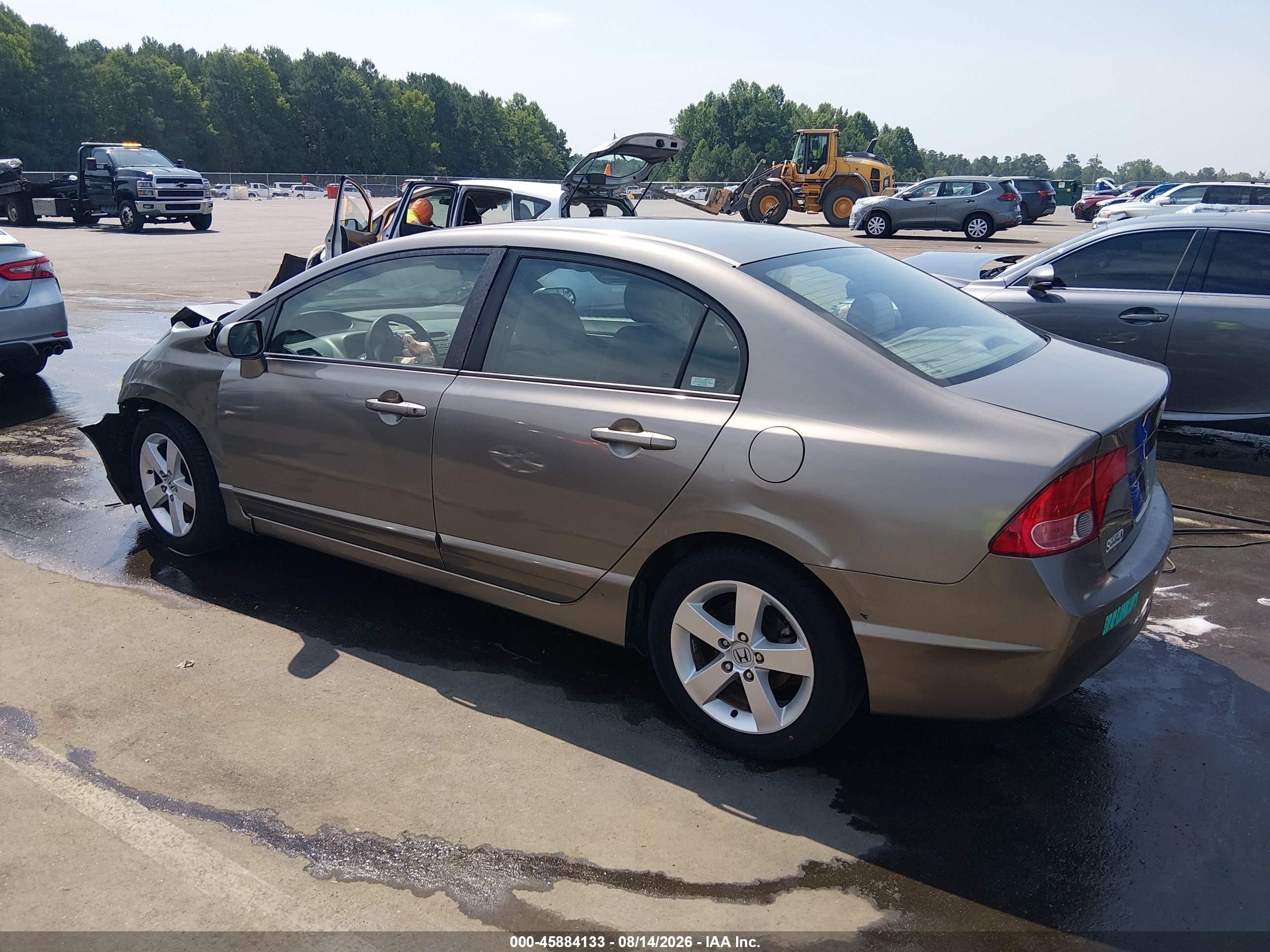 2007 Honda Civic Ex Pewter vin: 1HGFA16887L057261