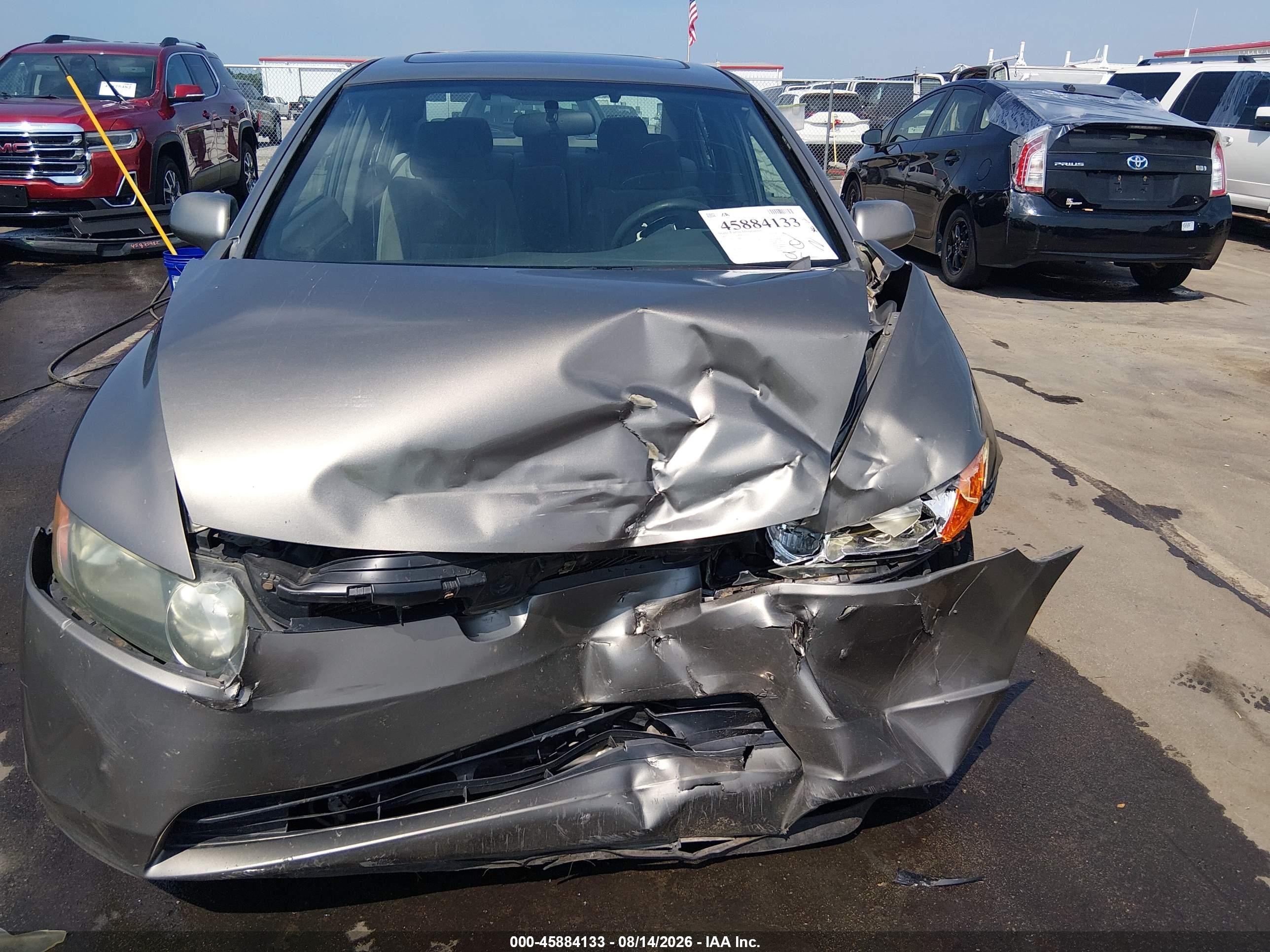 2007 Honda Civic Ex Pewter vin: 1HGFA16887L057261