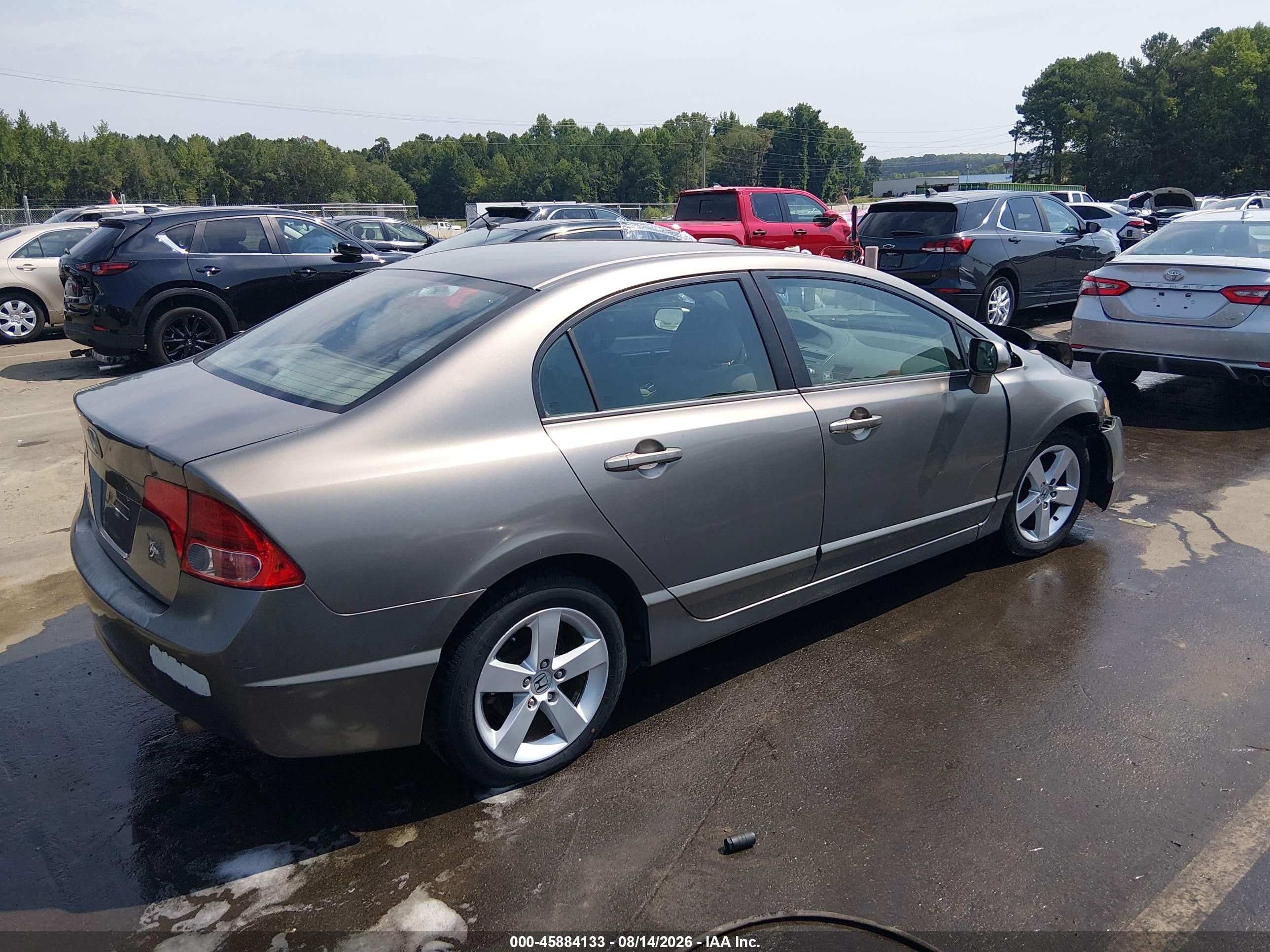 2007 Honda Civic Ex Pewter vin: 1HGFA16887L057261