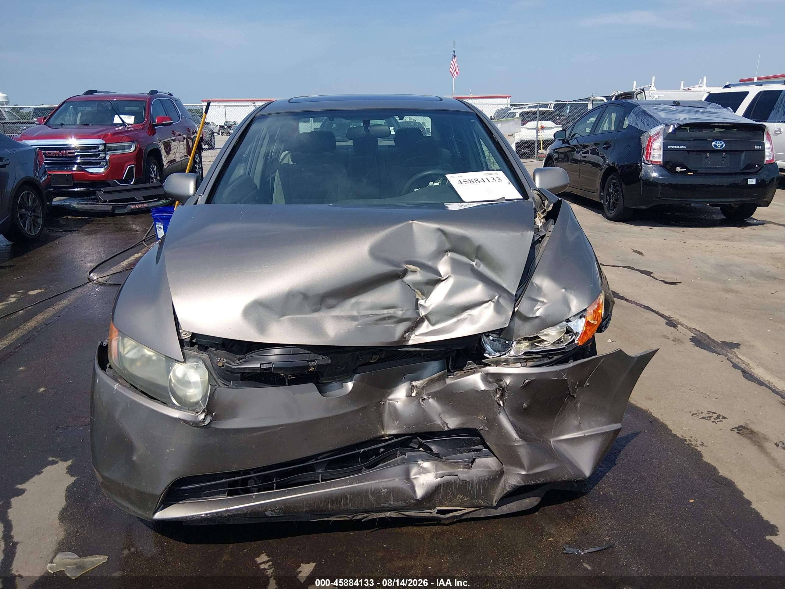 2007 Honda Civic Ex Pewter vin: 1HGFA16887L057261