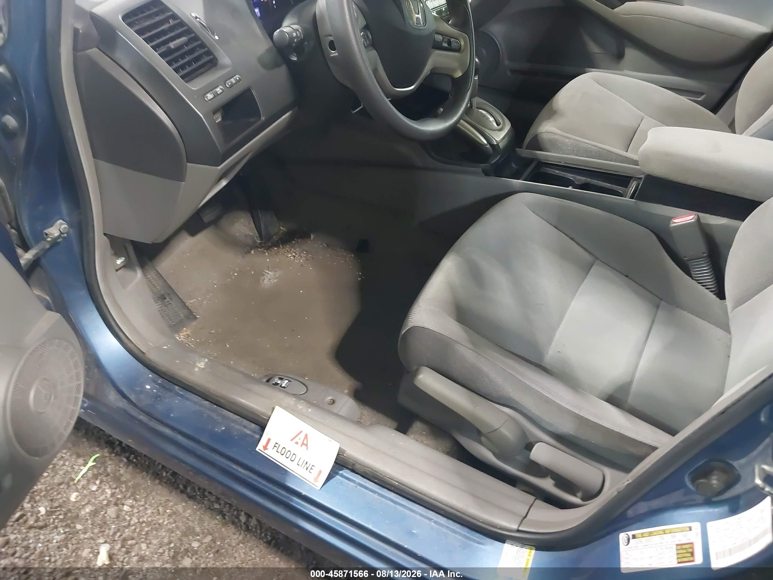 2007 Honda Civic Ex Blue vin: 1HGFA16887L063626