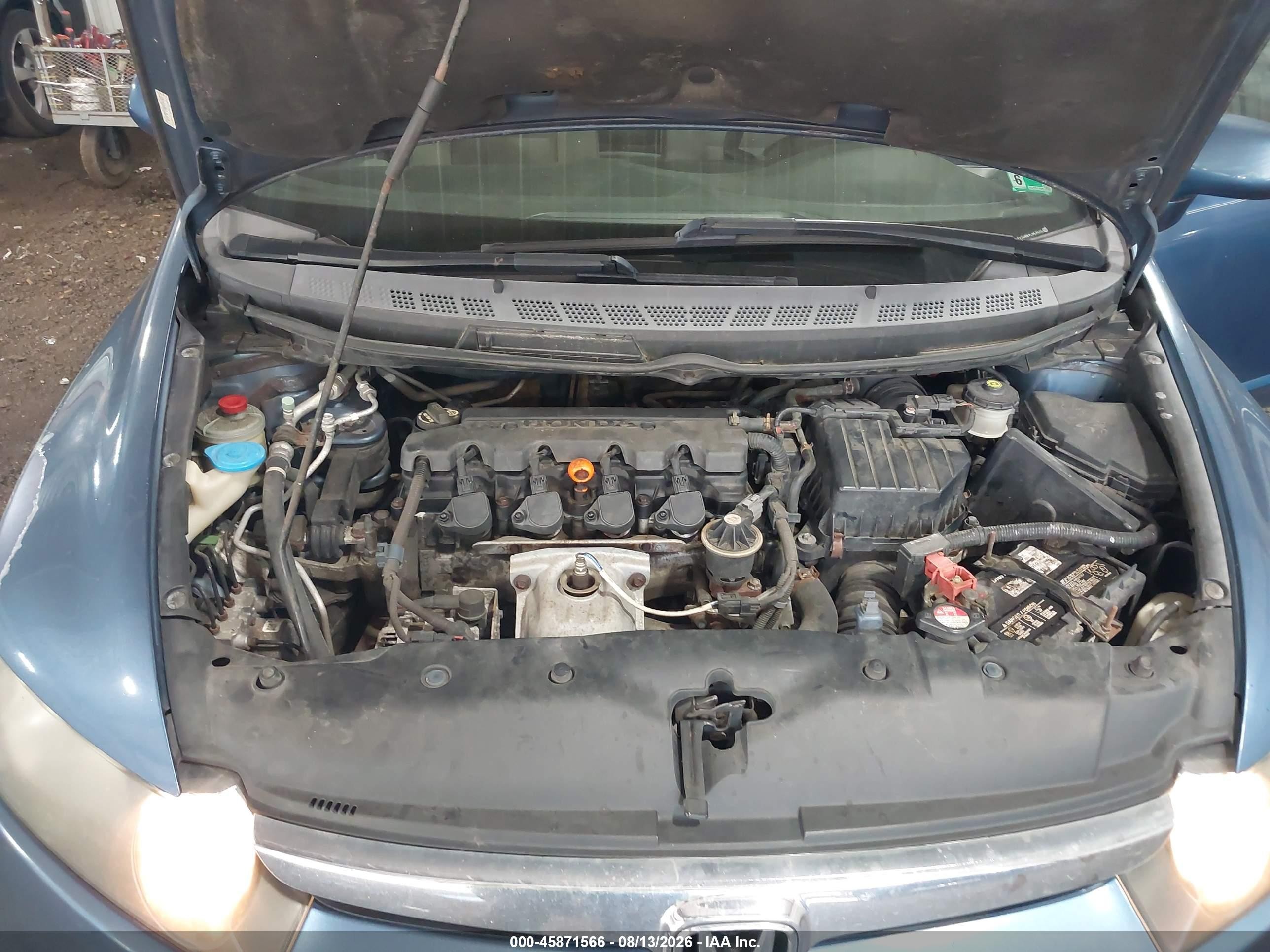 2007 Honda Civic Ex Blue vin: 1HGFA16887L063626
