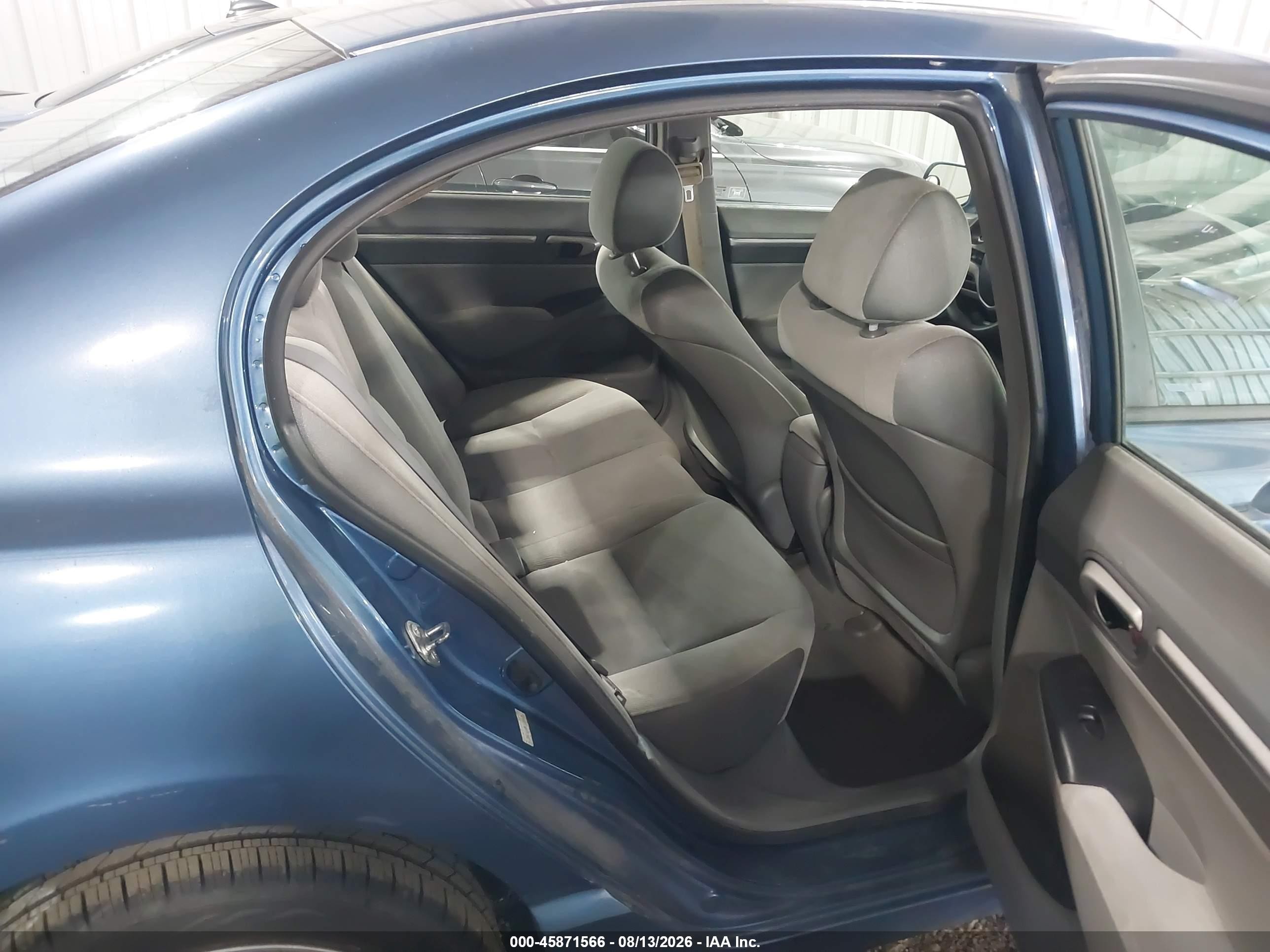 2007 Honda Civic Ex Blue vin: 1HGFA16887L063626