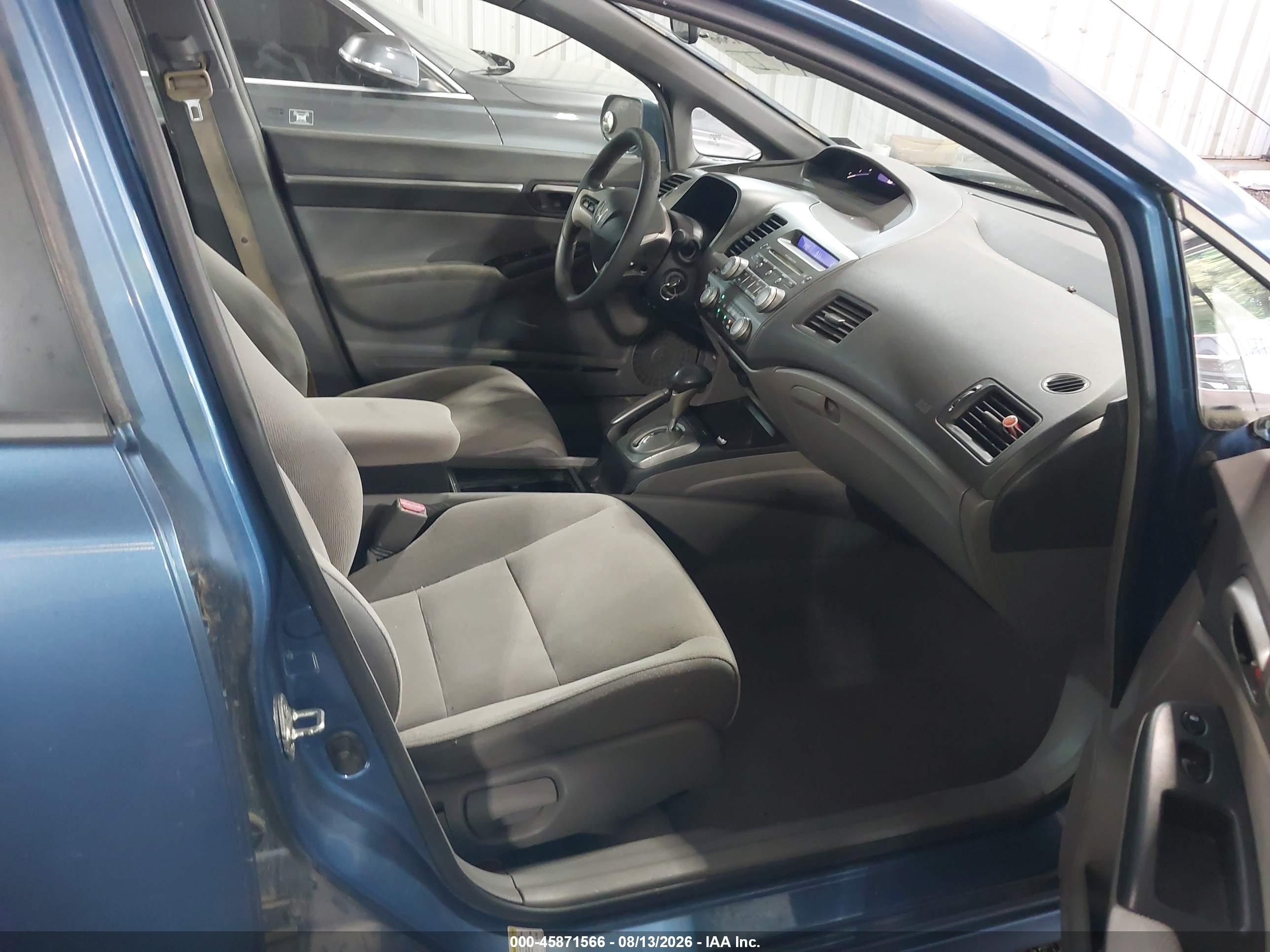 2007 Honda Civic Ex Blue vin: 1HGFA16887L063626