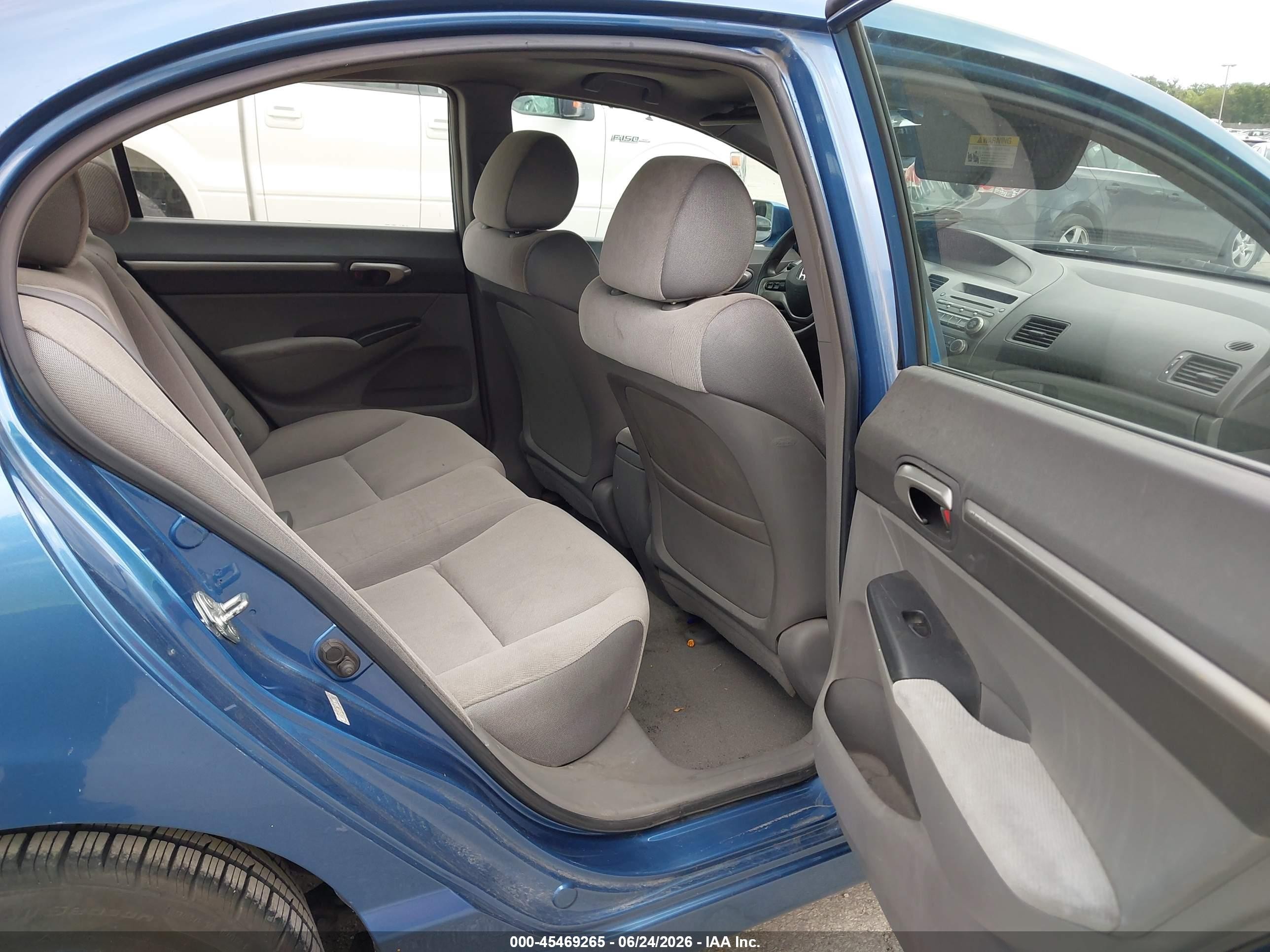 2007 Honda Civic Ex Blue vin: 1HGFA16887L067238