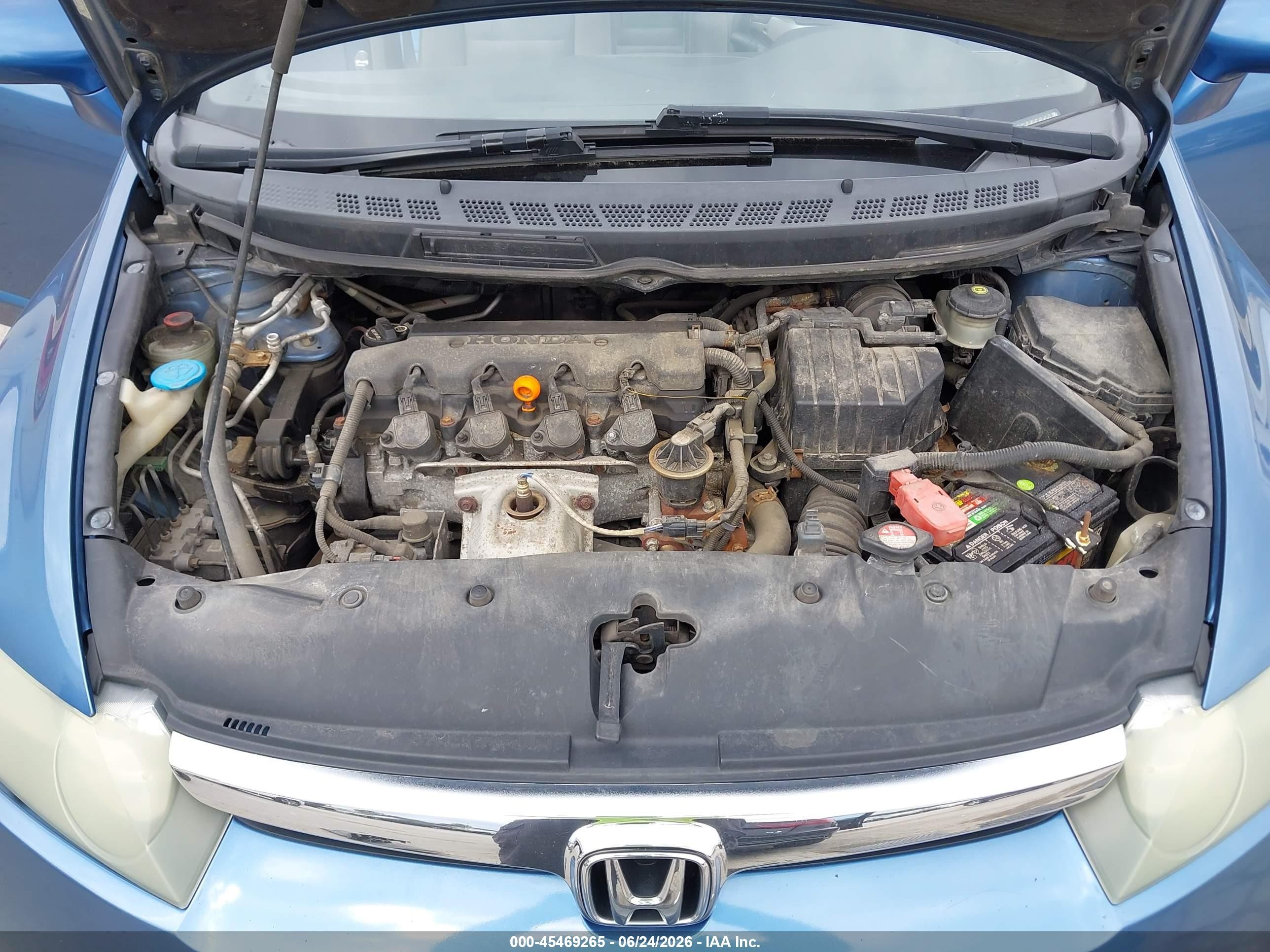 2007 Honda Civic Ex Blue vin: 1HGFA16887L067238