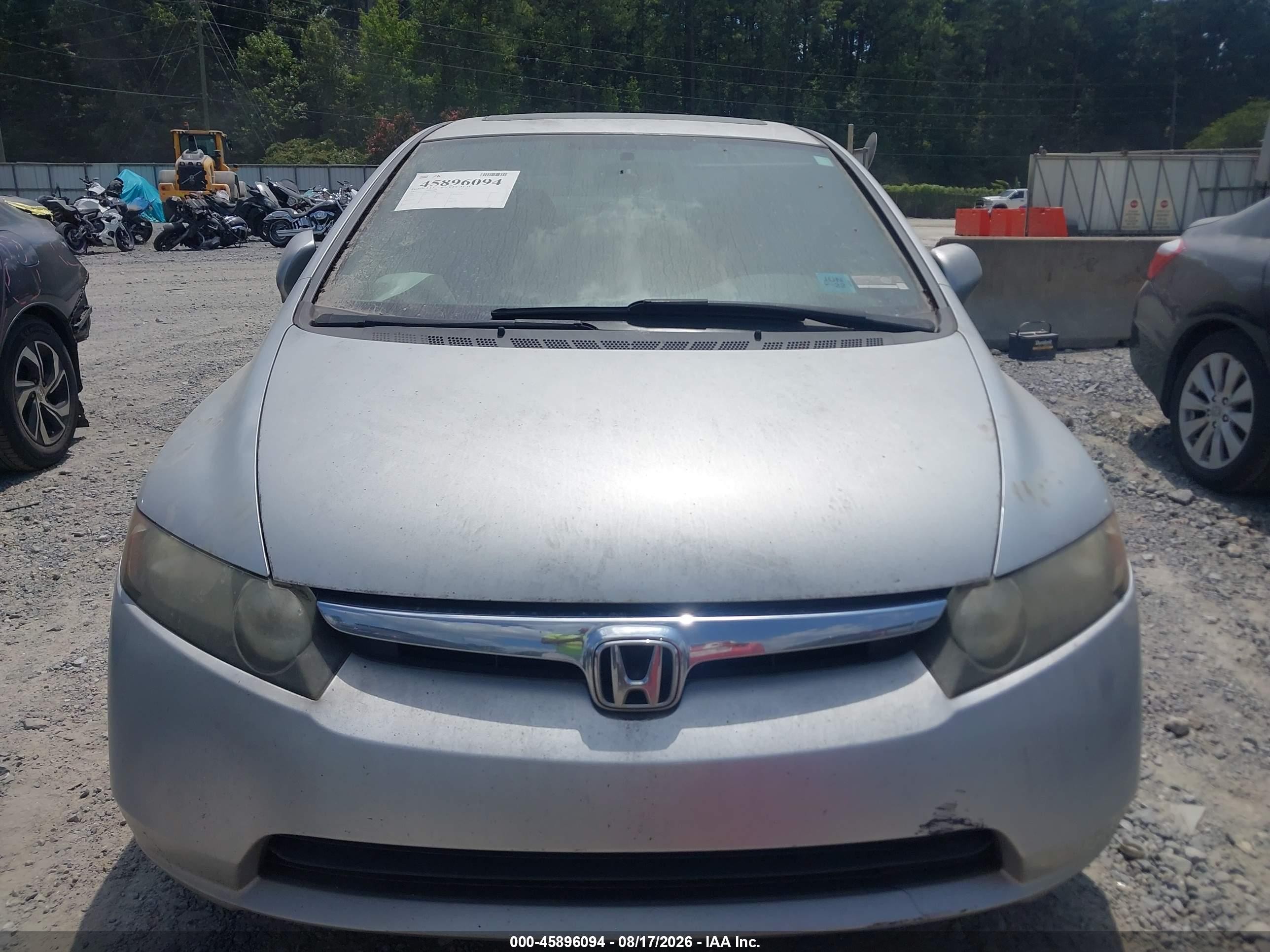 2007 Honda Civic Ex Silver vin: 1HGFA16887L106295