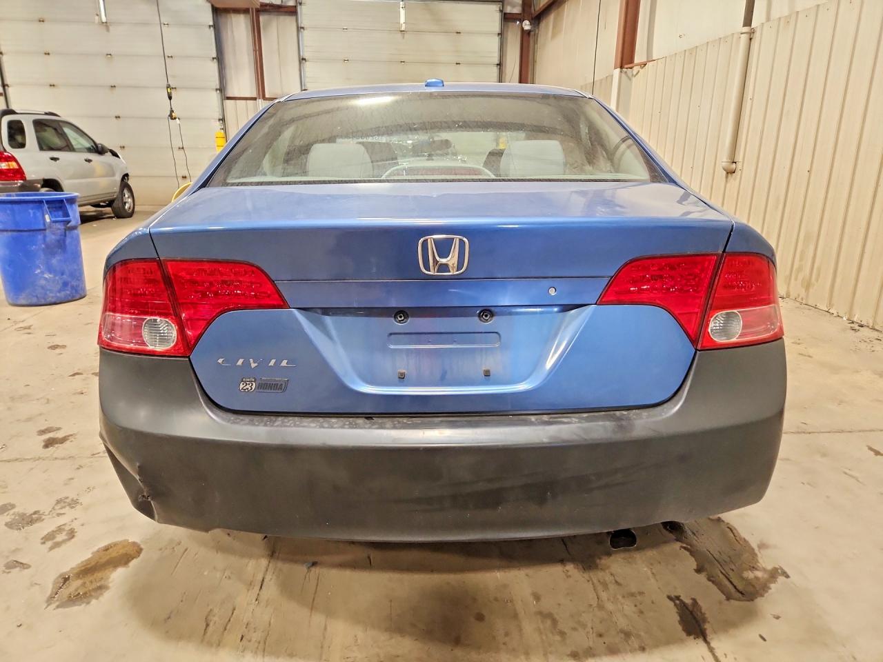 2007 Honda Civic Ex Синий vin: 1HGFA16887L142035