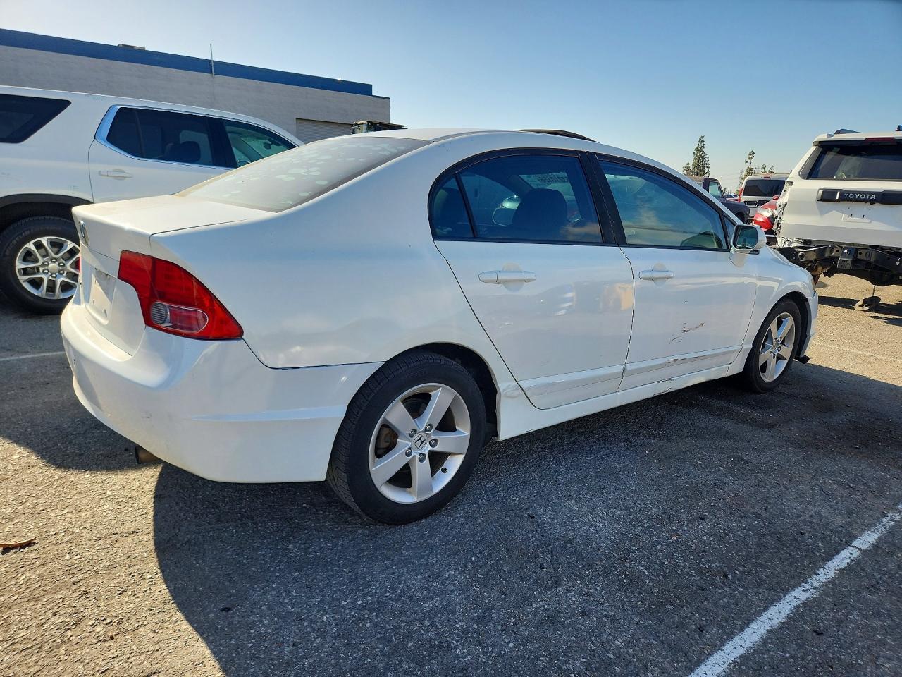 2008 Honda Civic Ex White vin: 1HGFA16888L003136