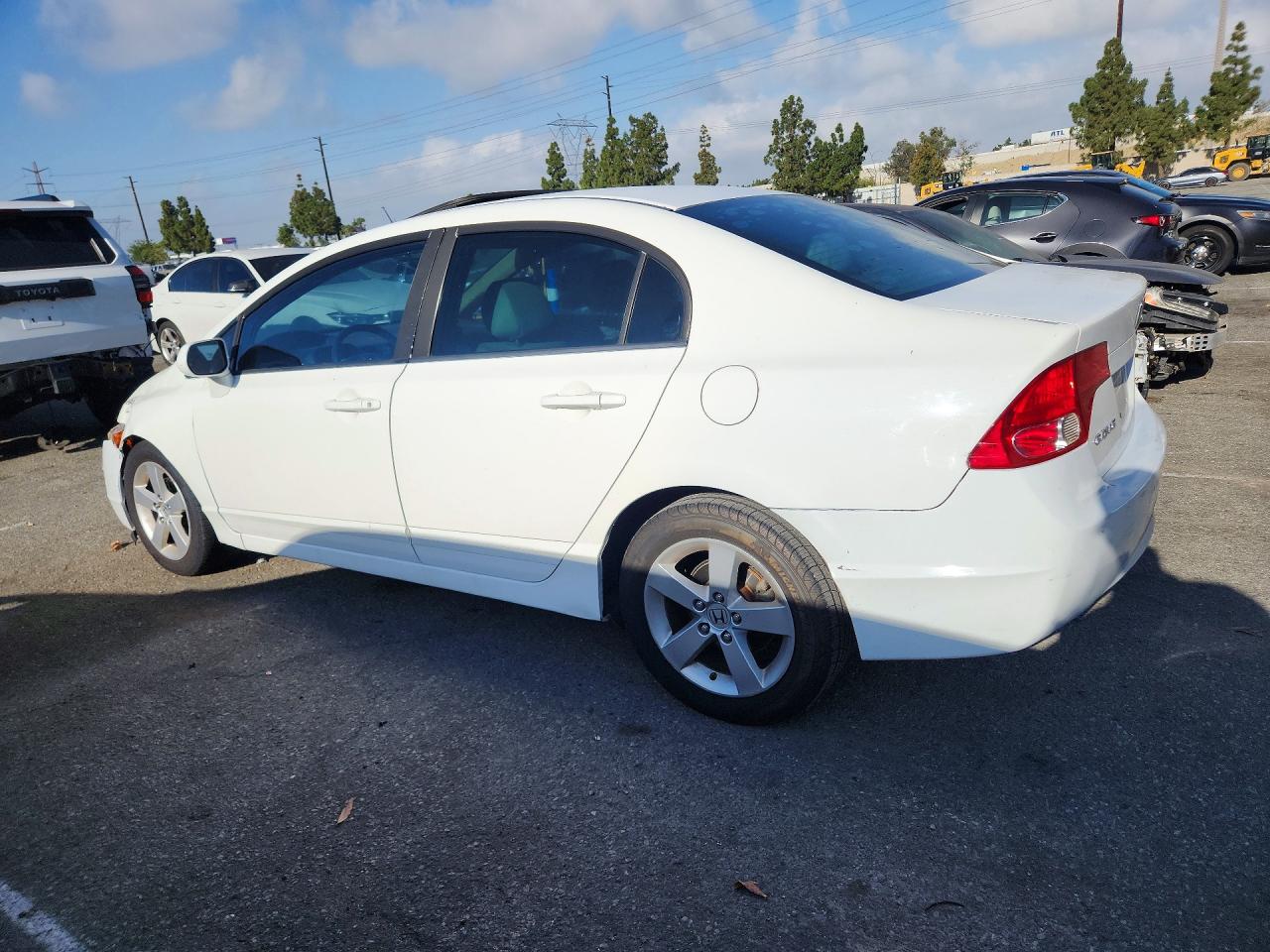 2008 Honda Civic Ex White vin: 1HGFA16888L003136