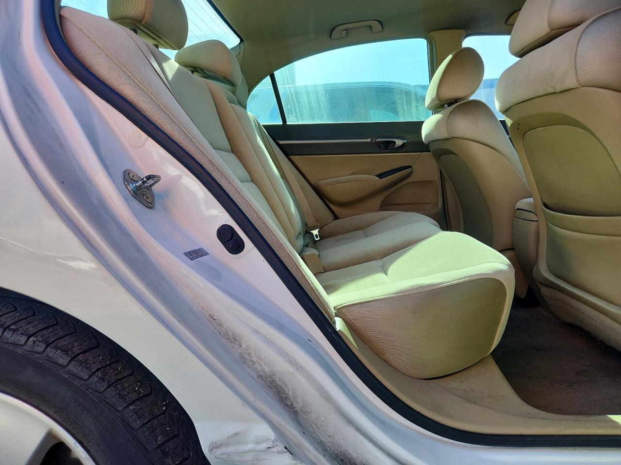 2008 Honda Civic Ex White vin: 1HGFA16888L003136
