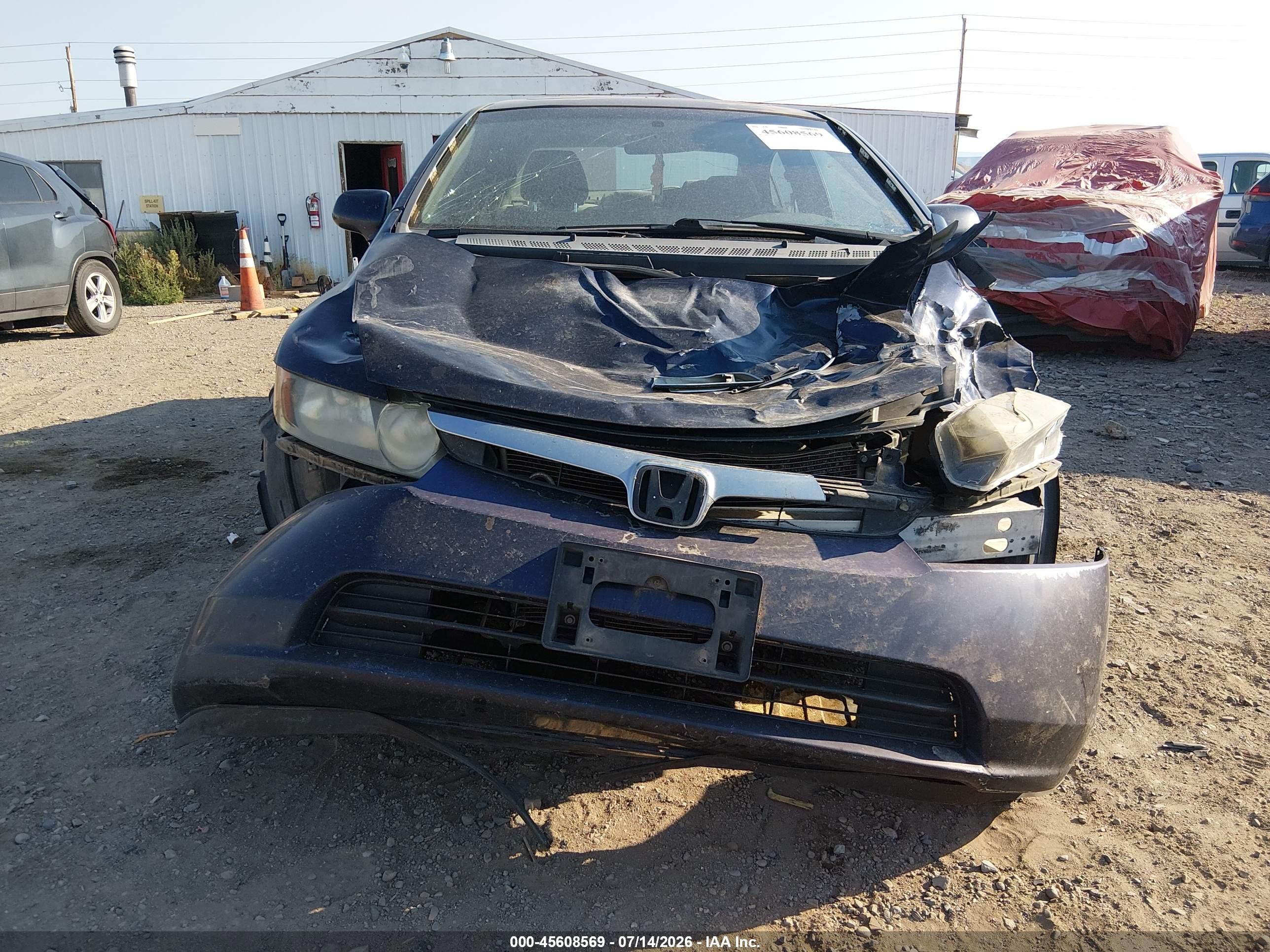 2008 Honda Civic Ex Blue vin: 1HGFA16888L014122