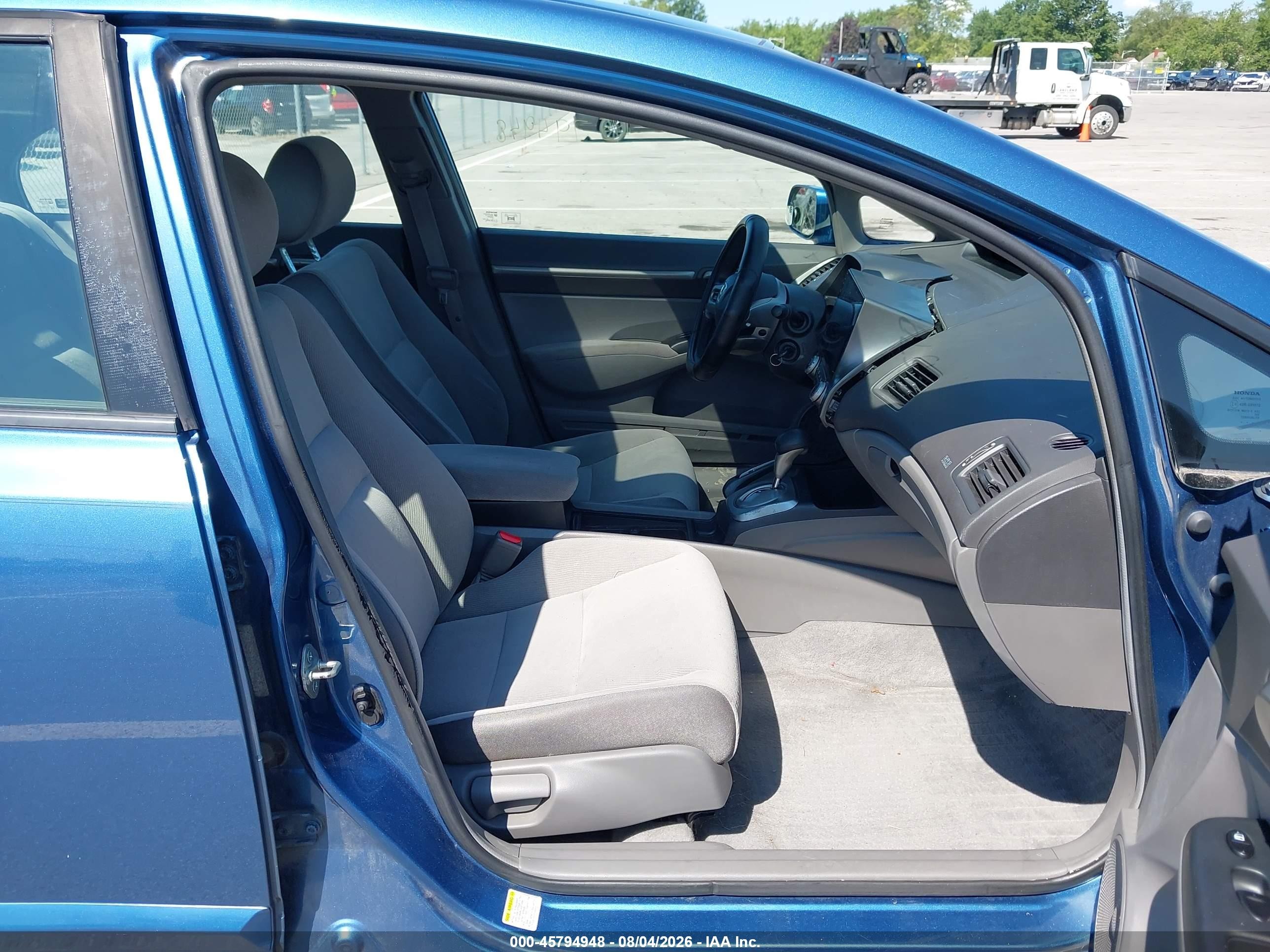 2008 Honda Civic Ex Blue vin: 1HGFA16888L015206