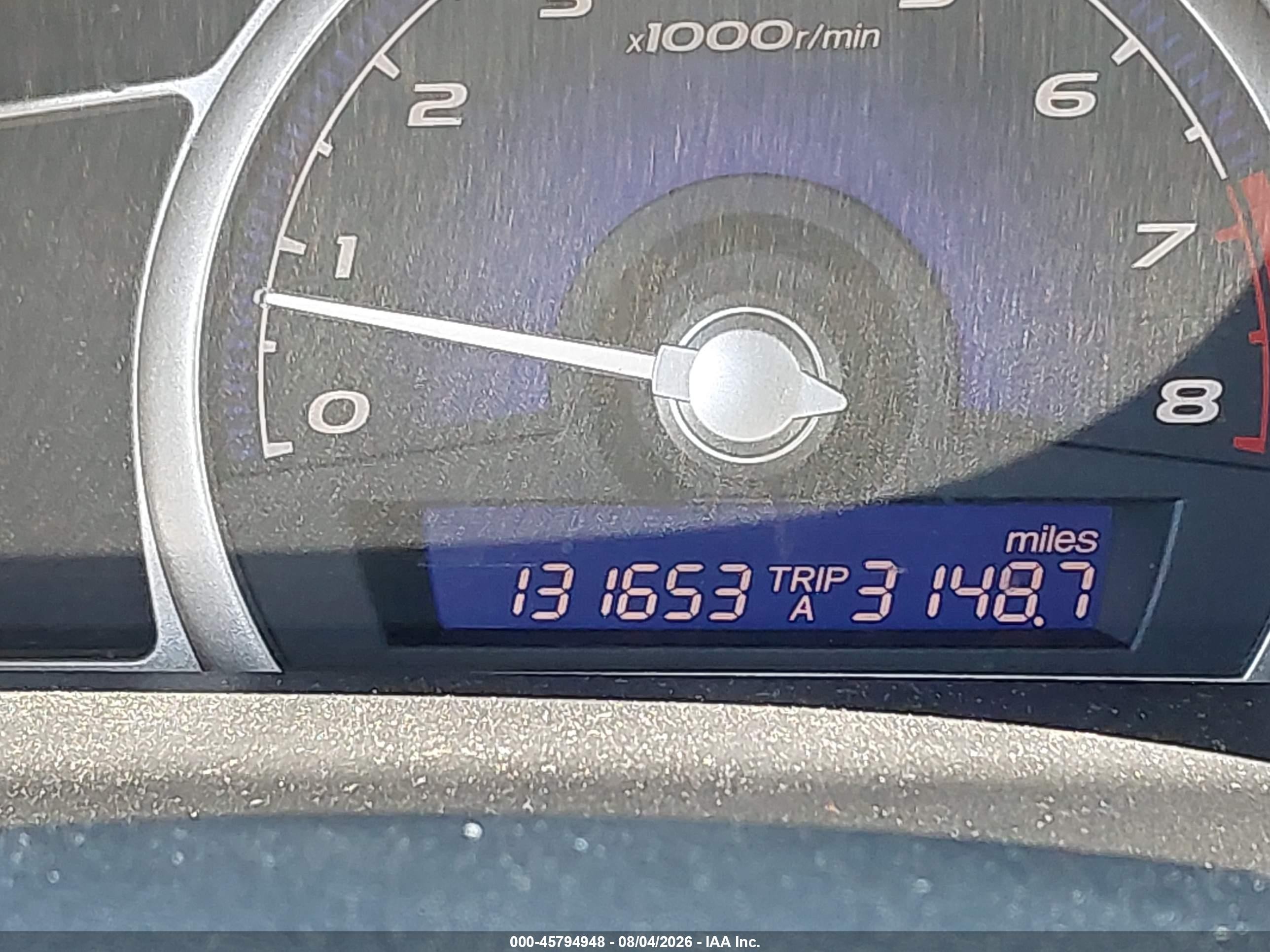 2008 Honda Civic Ex Blue vin: 1HGFA16888L015206