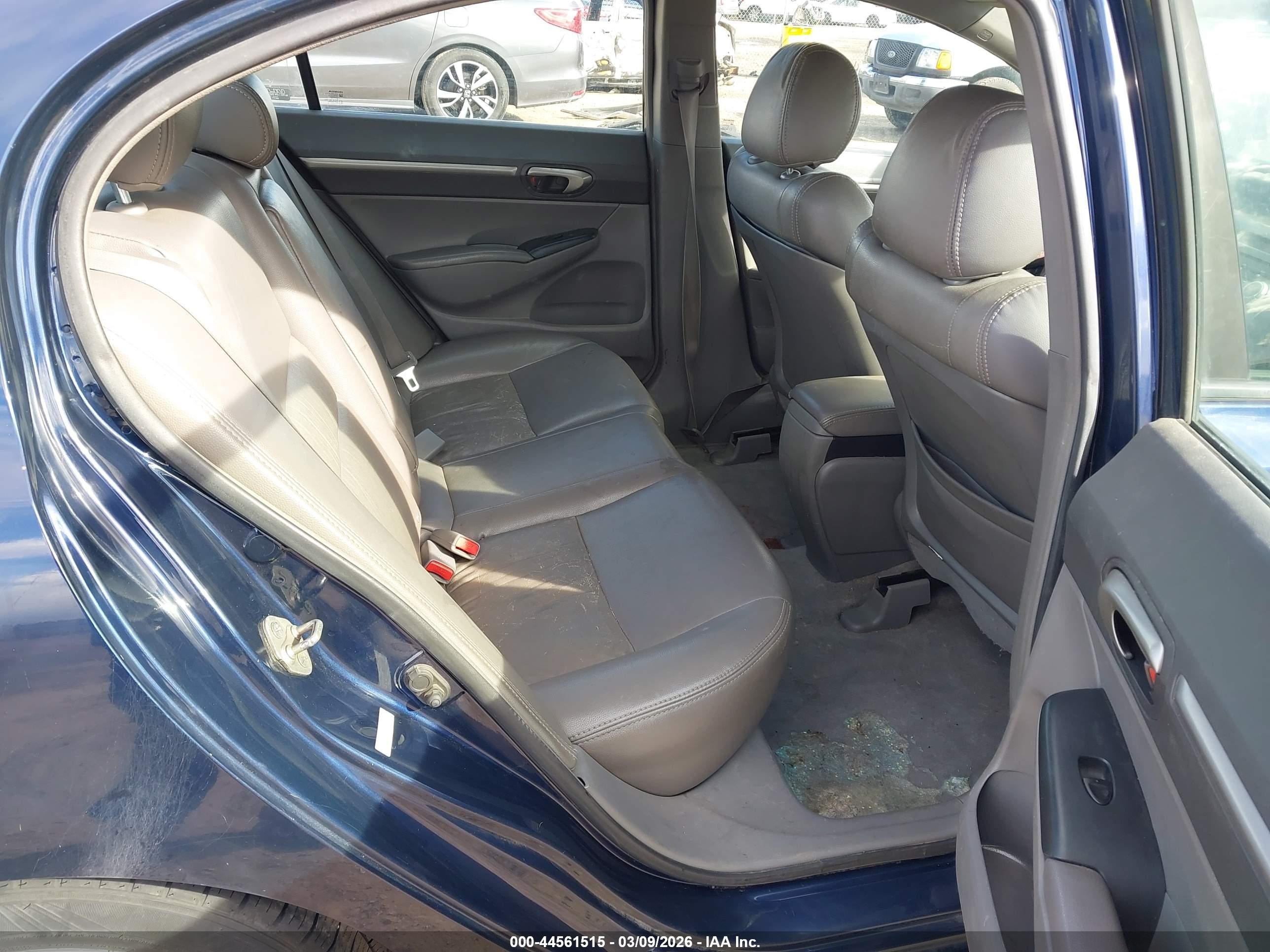2008 Honda Civic Ex Blue vin: 1HGFA16888L022821