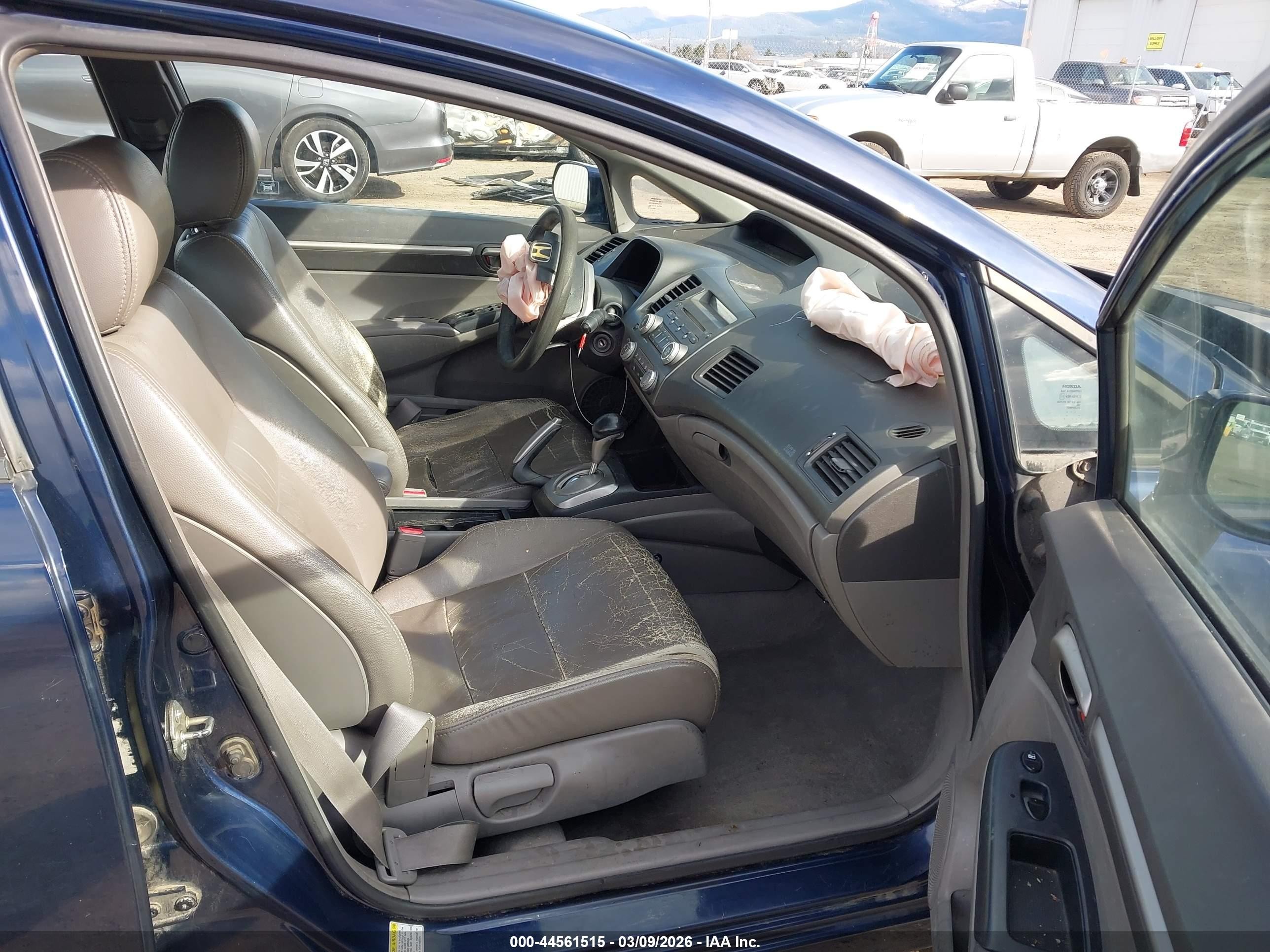 2008 Honda Civic Ex Blue vin: 1HGFA16888L022821