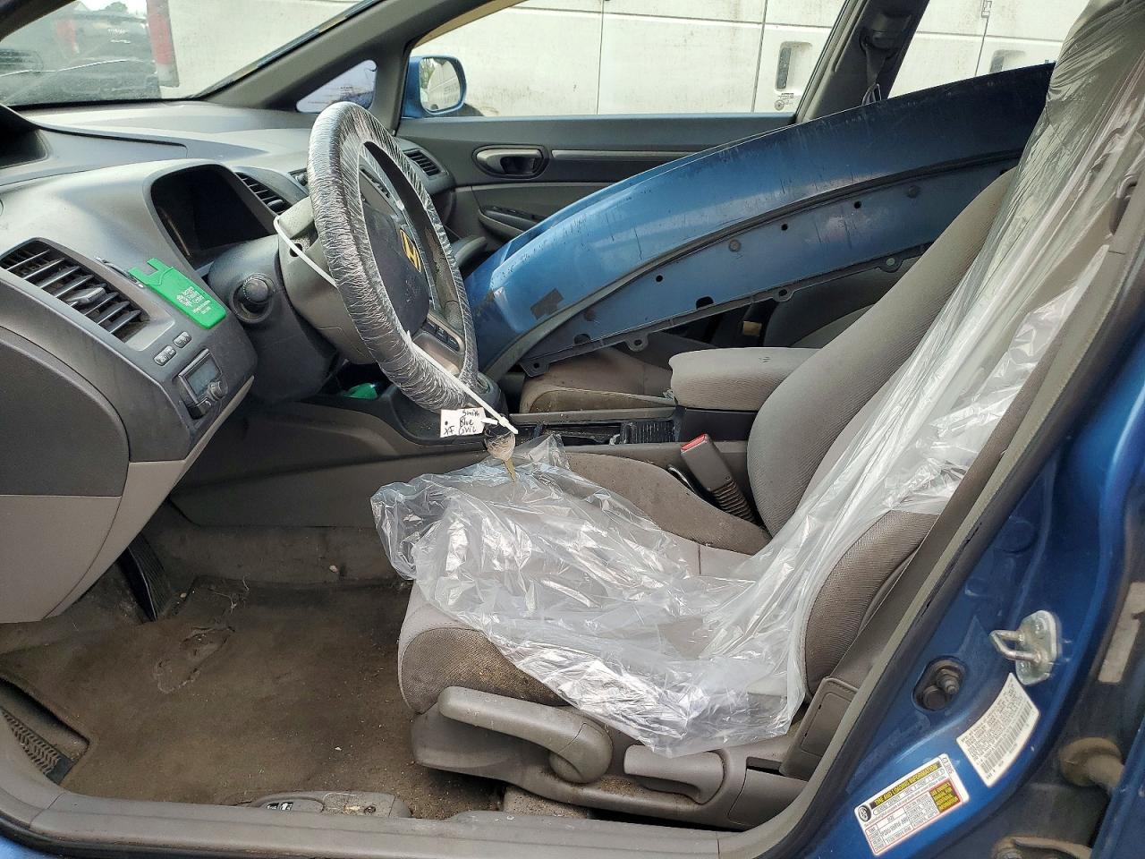 2008 Honda Civic Ex Blue vin: 1HGFA16888L047976