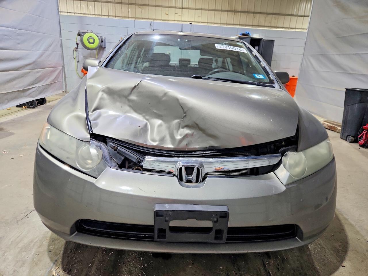 2008 Honda Civic Ex Желто-коричневый vin: 1HGFA16888L075048