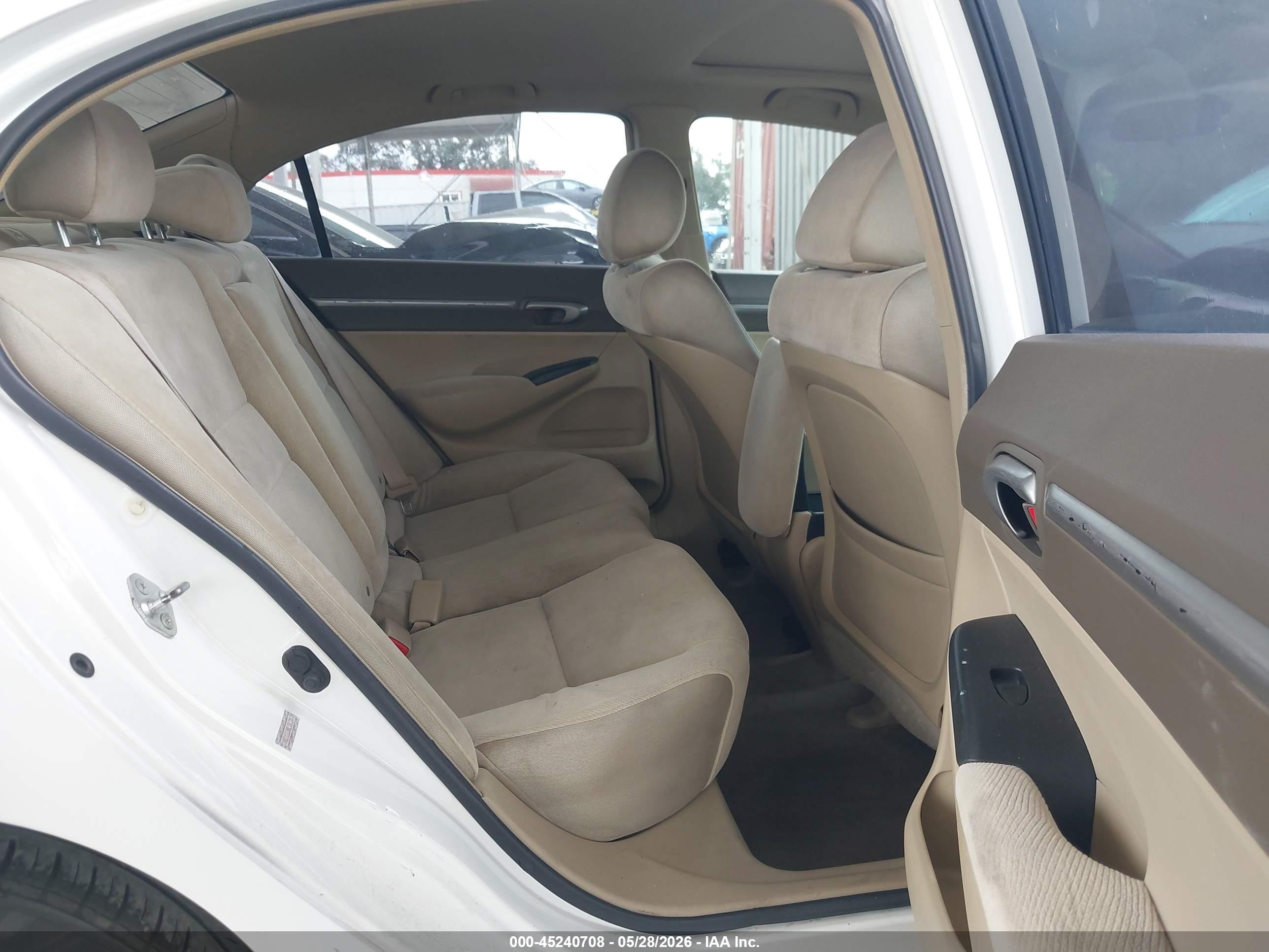 2008 Honda Civic Ex White vin: 1HGFA16888L086308