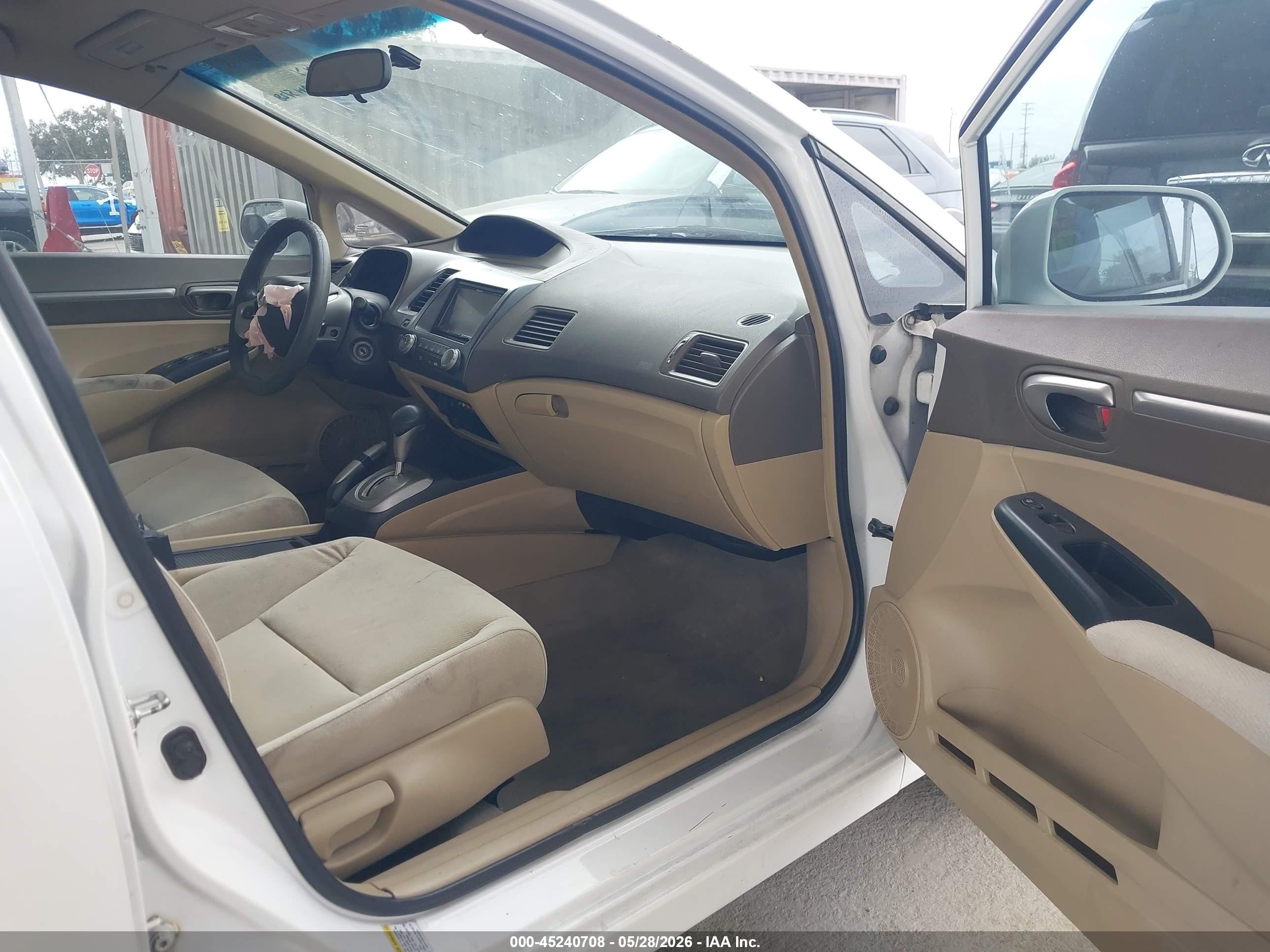 2008 Honda Civic Ex White vin: 1HGFA16888L086308