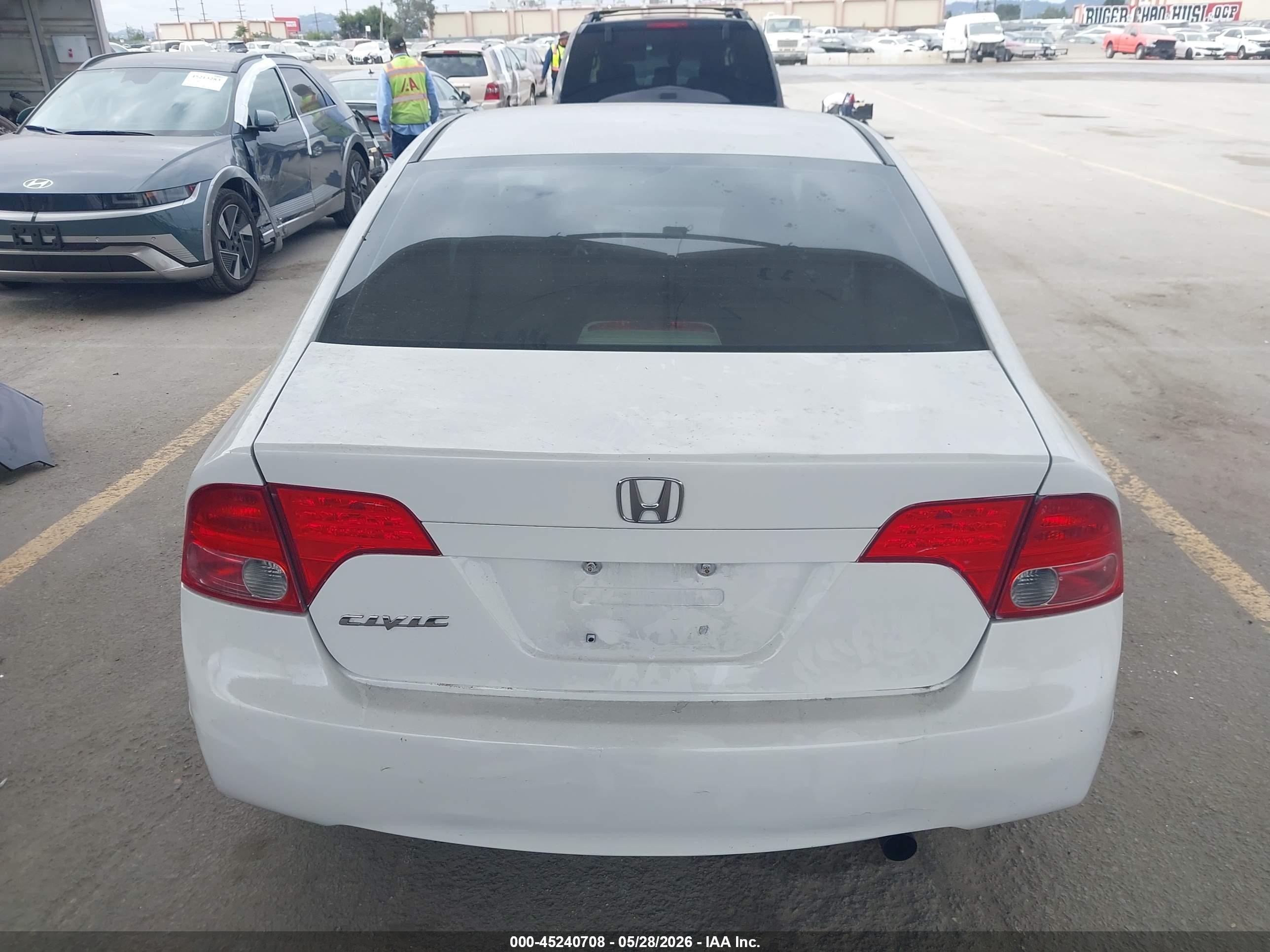 2008 Honda Civic Ex White vin: 1HGFA16888L086308