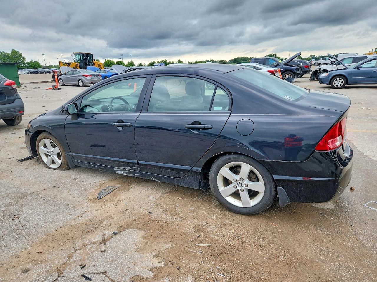 2008 Honda Civic Ex Black vin: 1HGFA16888L089693