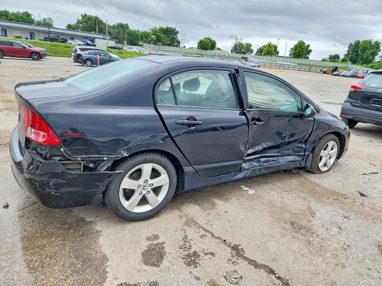 2008 Honda Civic Ex Black vin: 1HGFA16888L089693