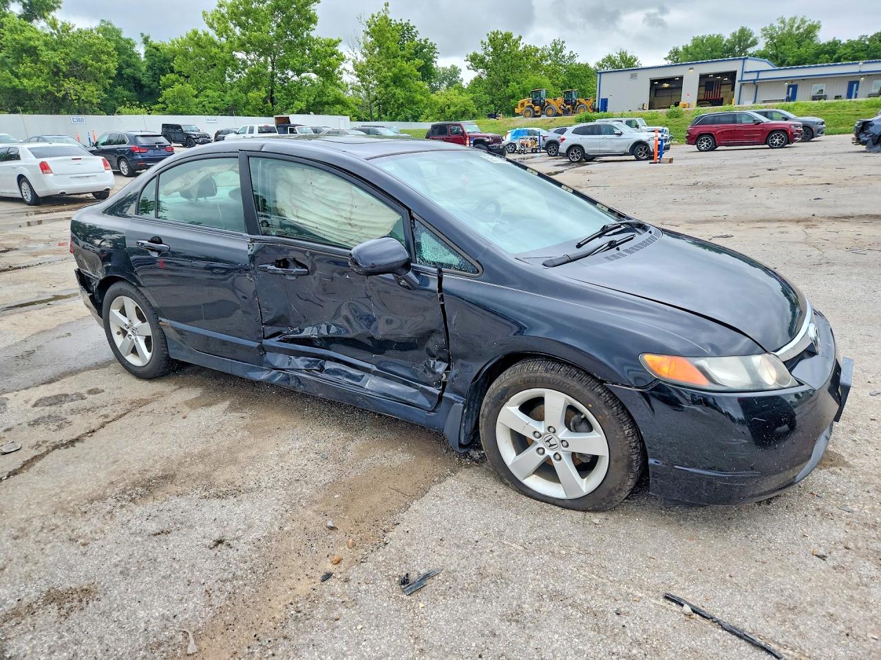 2008 Honda Civic Ex Black vin: 1HGFA16888L089693