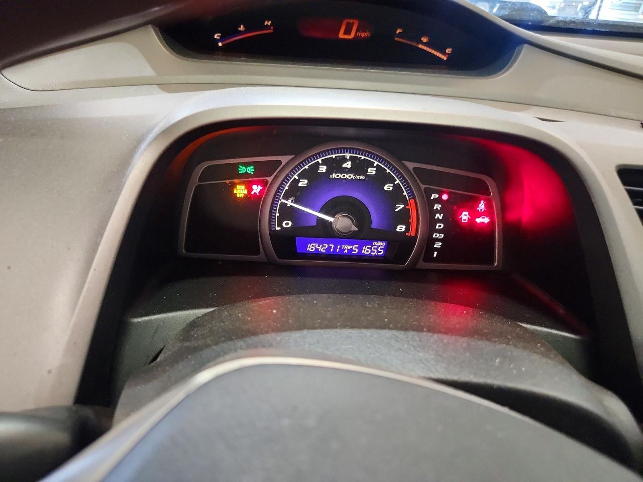 2008 Honda Civic Ex Blue vin: 1HGFA16888L102085