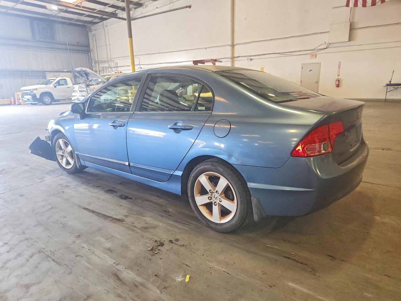 2008 Honda Civic Ex Blue vin: 1HGFA16888L102085