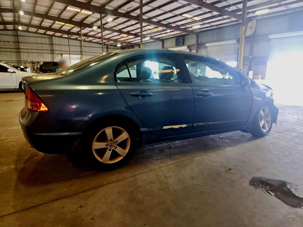 2008 Honda Civic Ex Blue vin: 1HGFA16888L102085