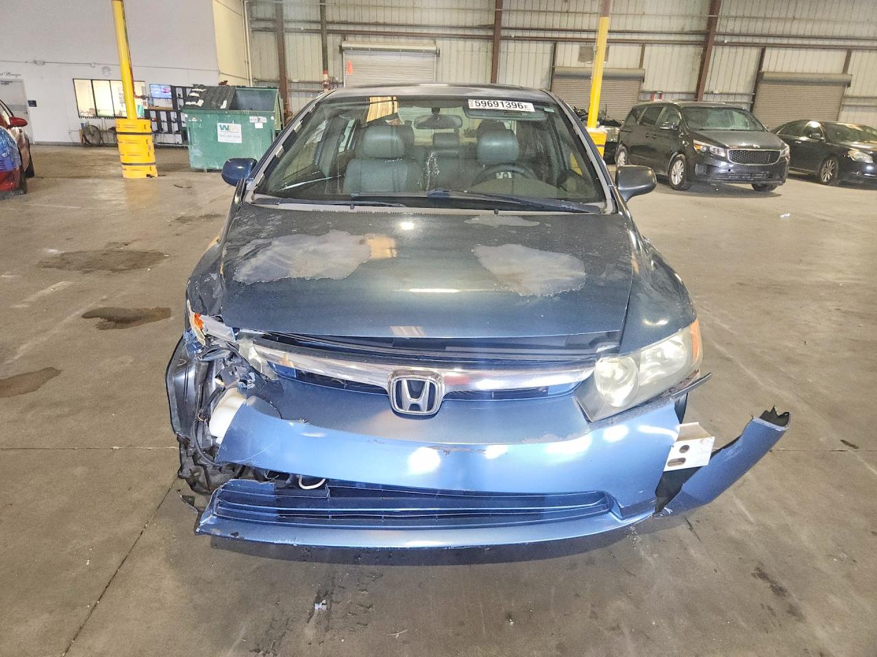 2008 Honda Civic Ex Blue vin: 1HGFA16888L102085