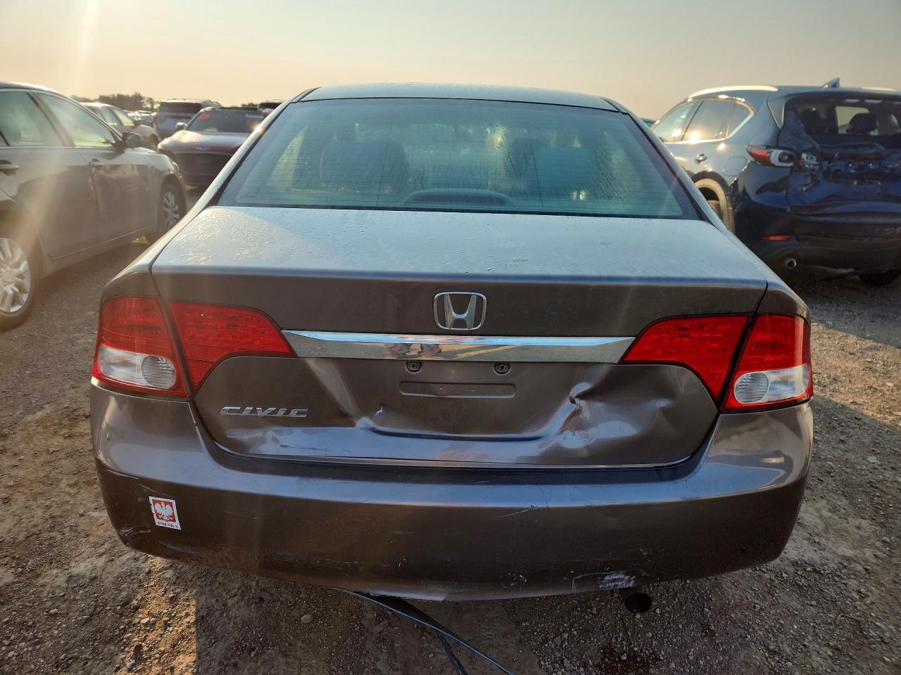 2009 Honda Civic Ex Gray vin: 1HGFA16889L006104