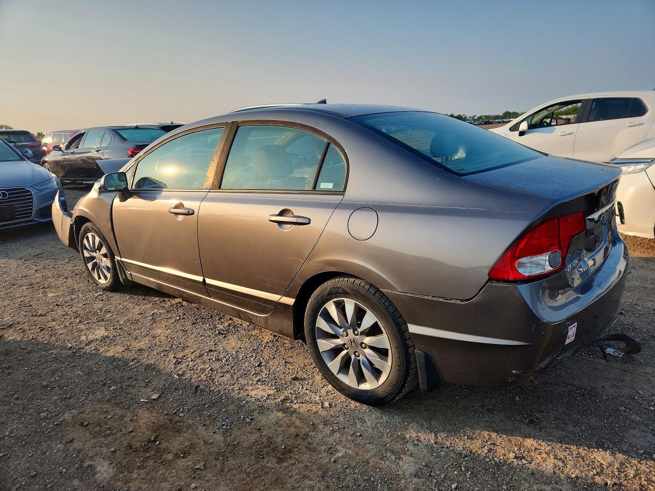 2009 Honda Civic Ex Gray vin: 1HGFA16889L006104