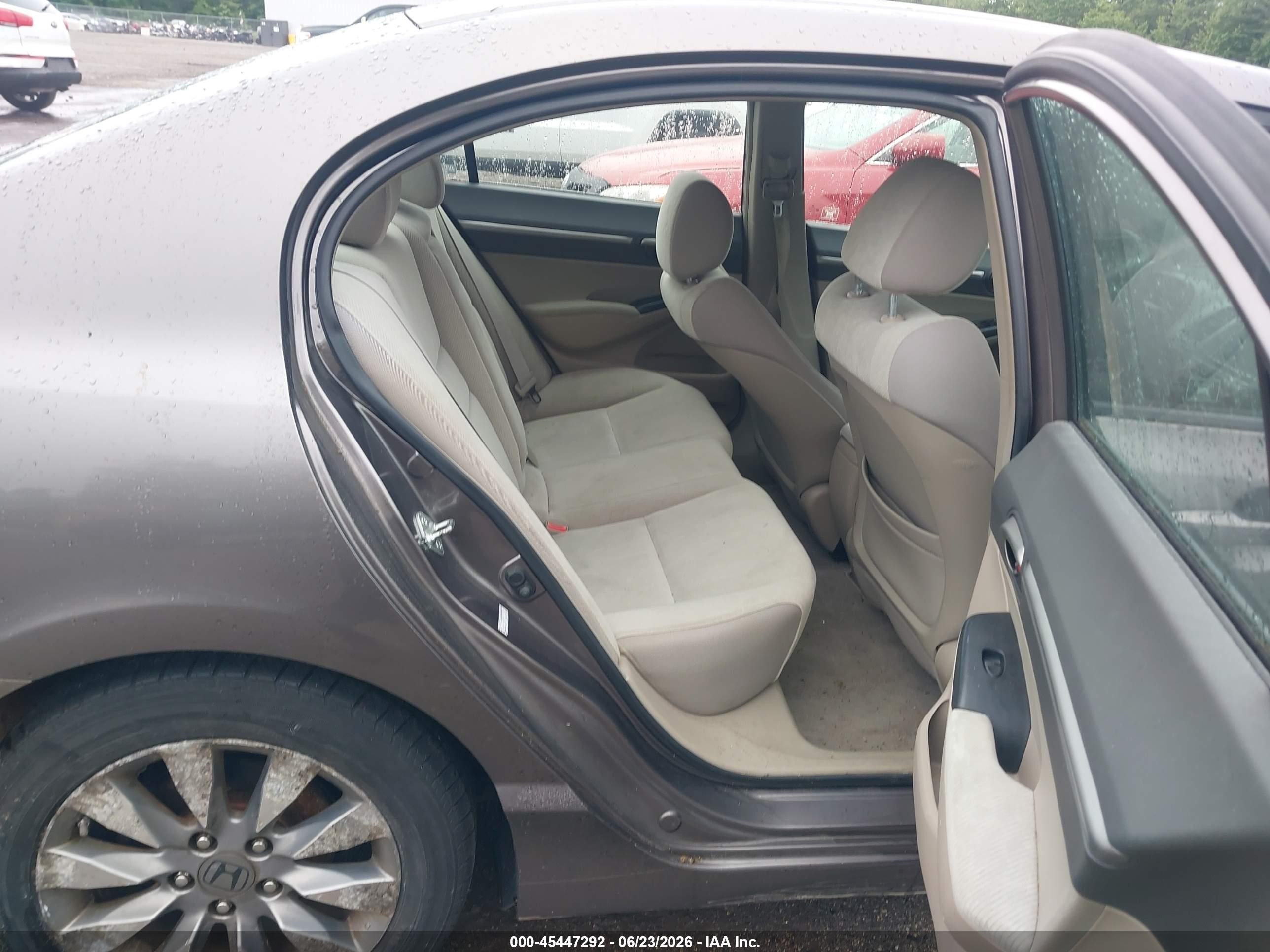 2009 Honda Civic Ex Gray vin: 1HGFA16889L017197
