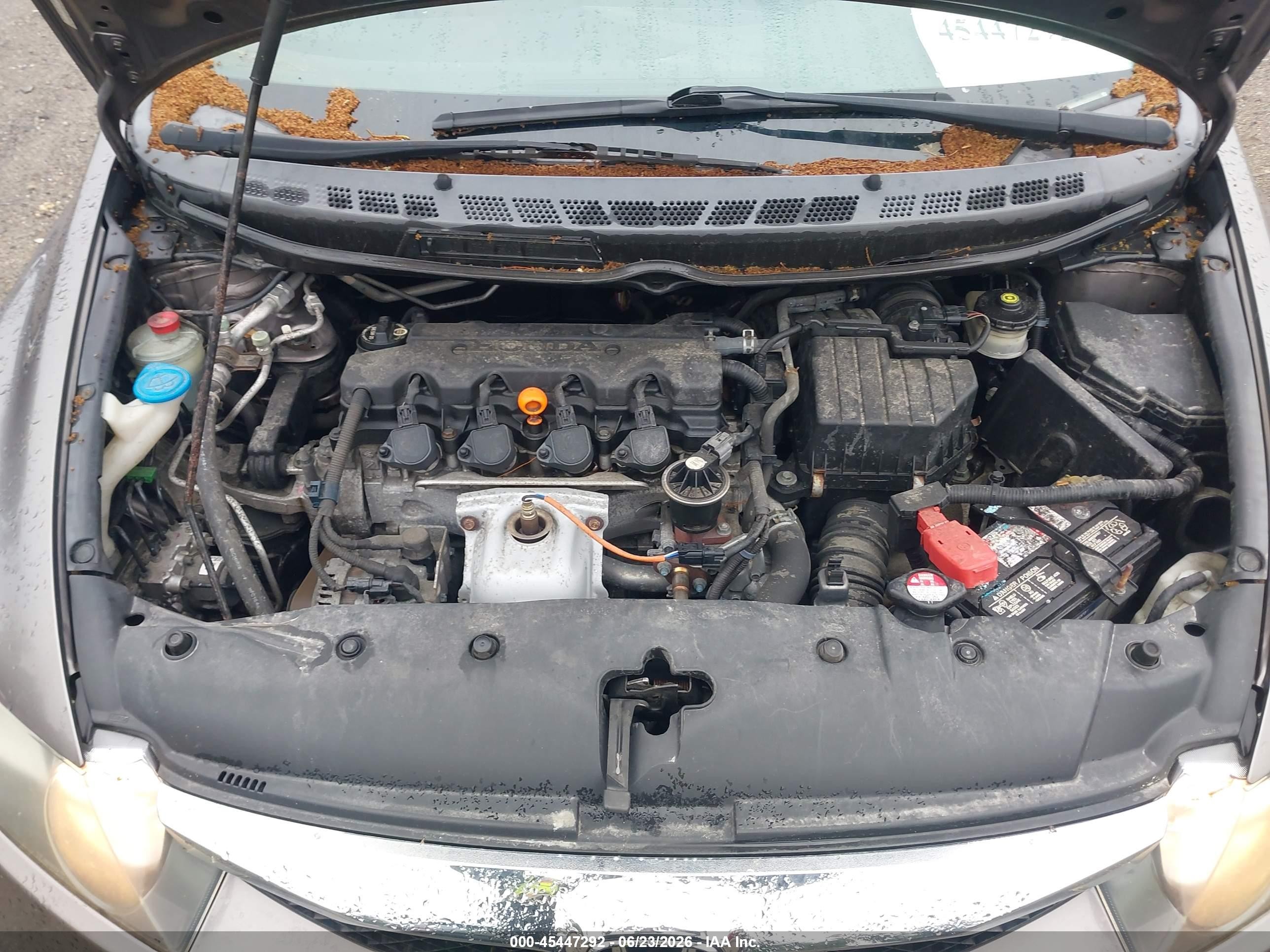 2009 Honda Civic Ex Gray vin: 1HGFA16889L017197