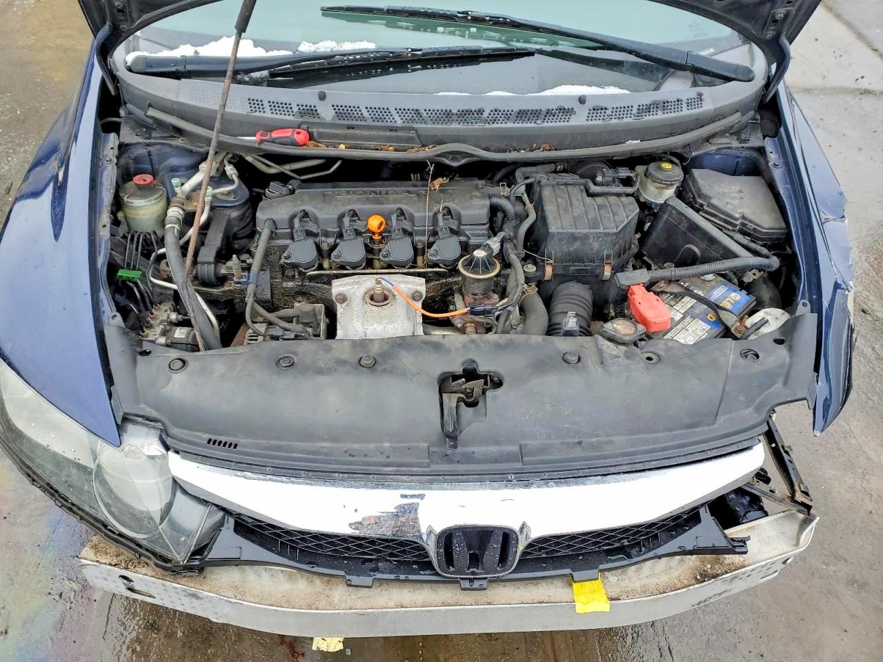 2009 Honda Civic Ex Синий vin: 1HGFA16889L026109