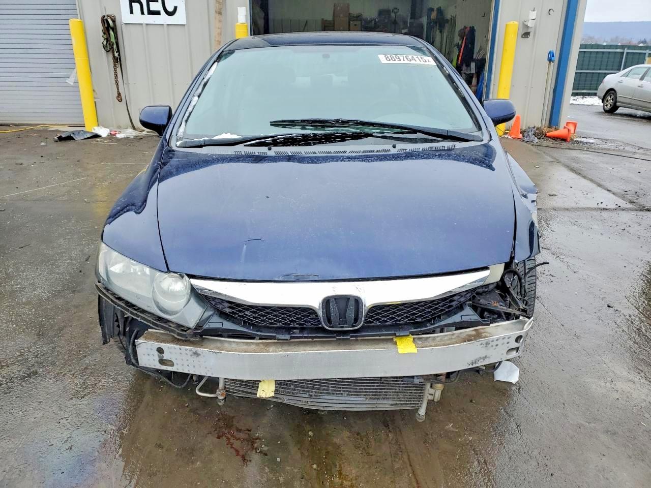 2009 Honda Civic Ex Синий vin: 1HGFA16889L026109