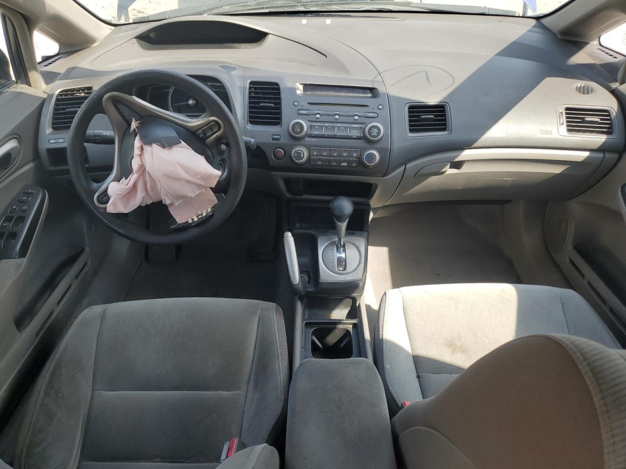 2009 Honda Civic Ex Синий vin: 1HGFA16889L026109 Damage: Left Front Seat, Stained, Permanent