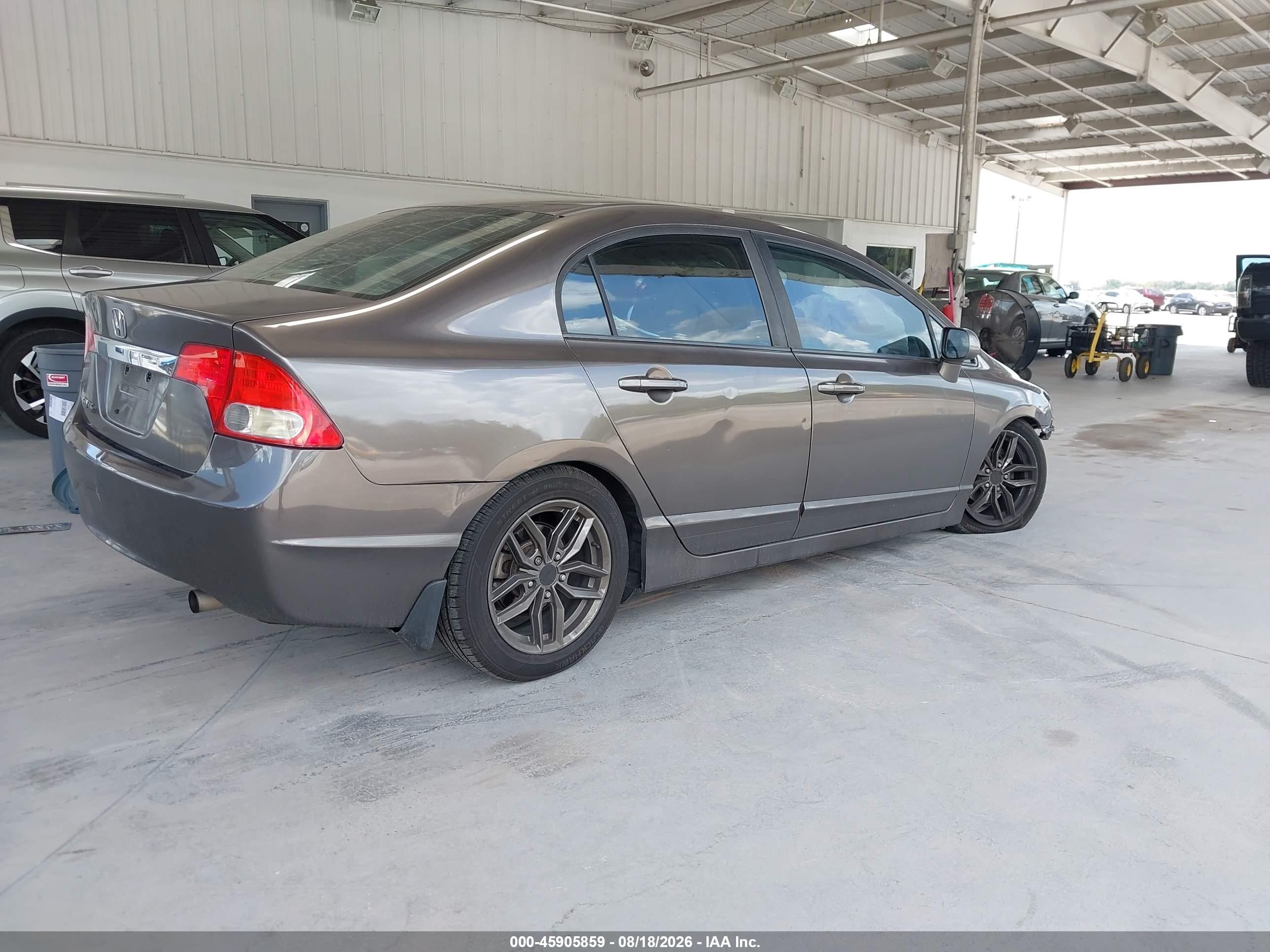 2009 Honda Civic Ex Gray vin: 1HGFA16889L026465